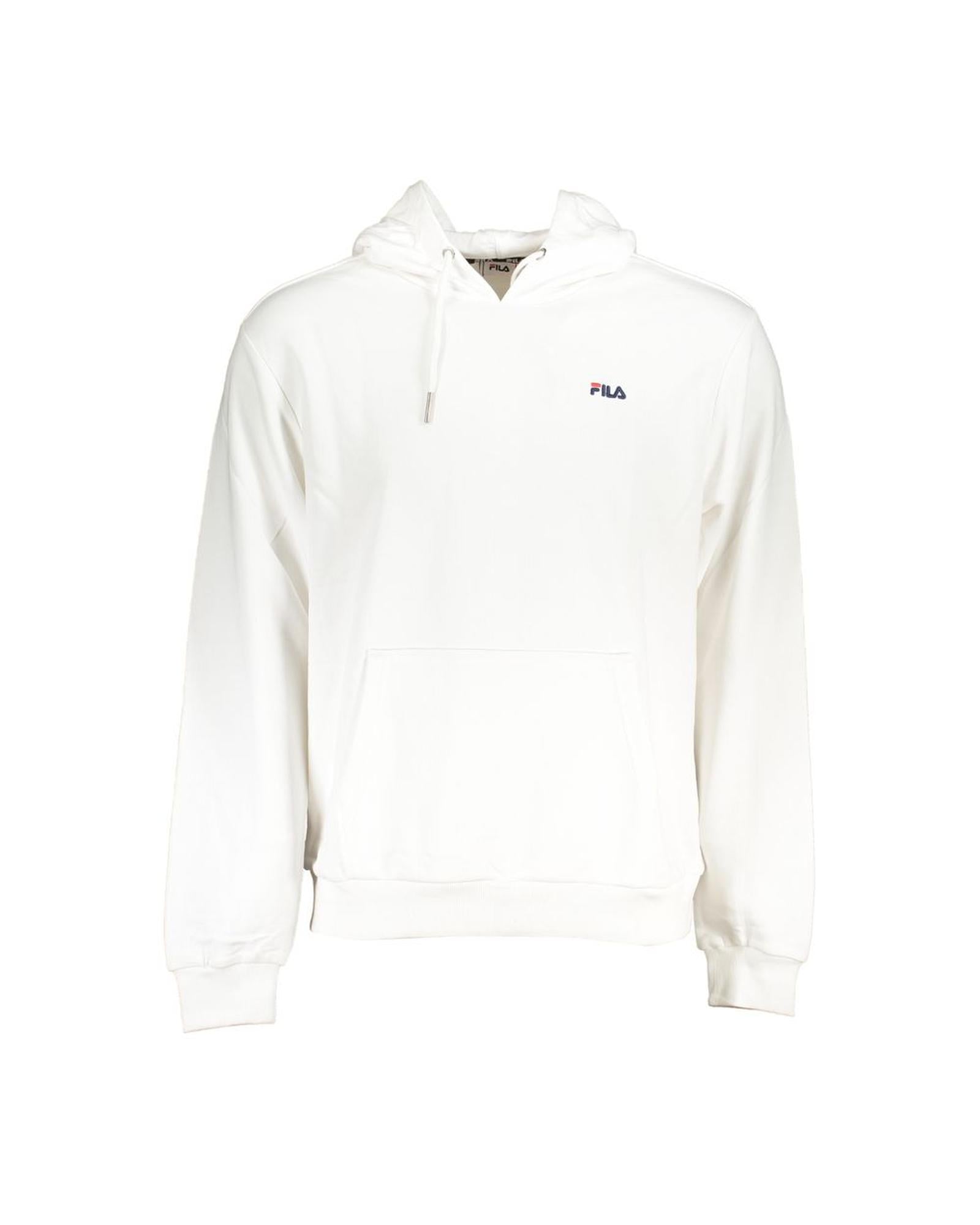 Fila Men's White Cotton Sweater - XL