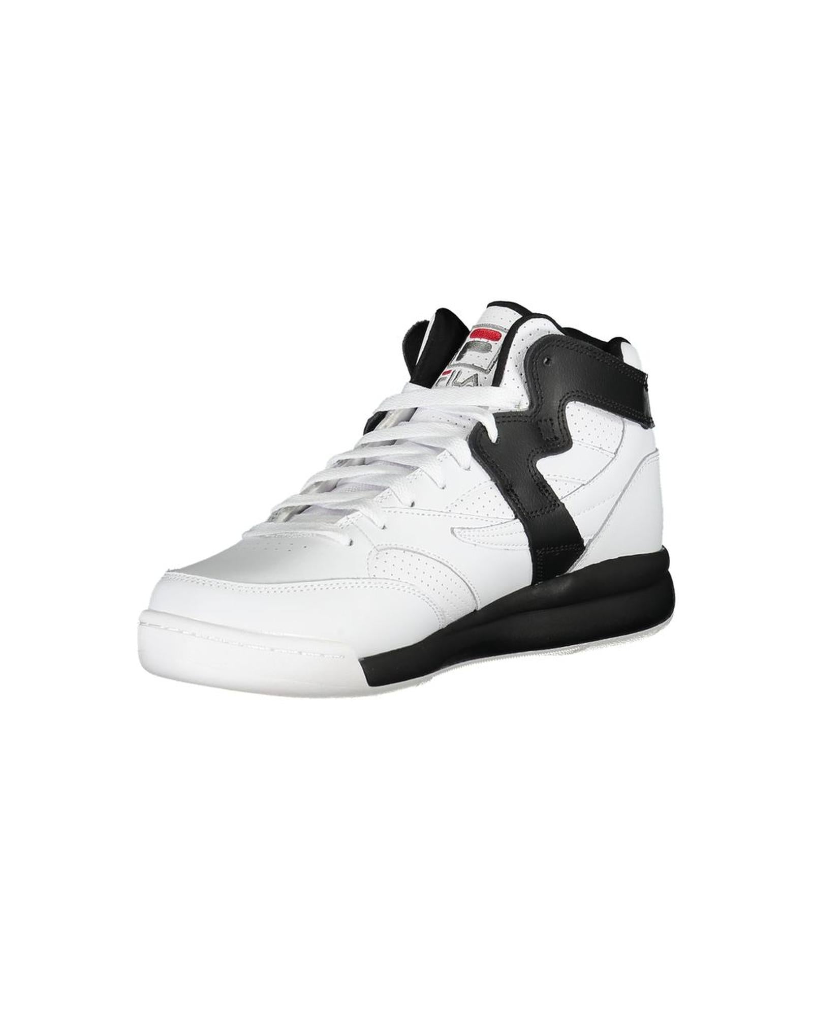 Fila Men's White Polyester Sneaker - 43 EU