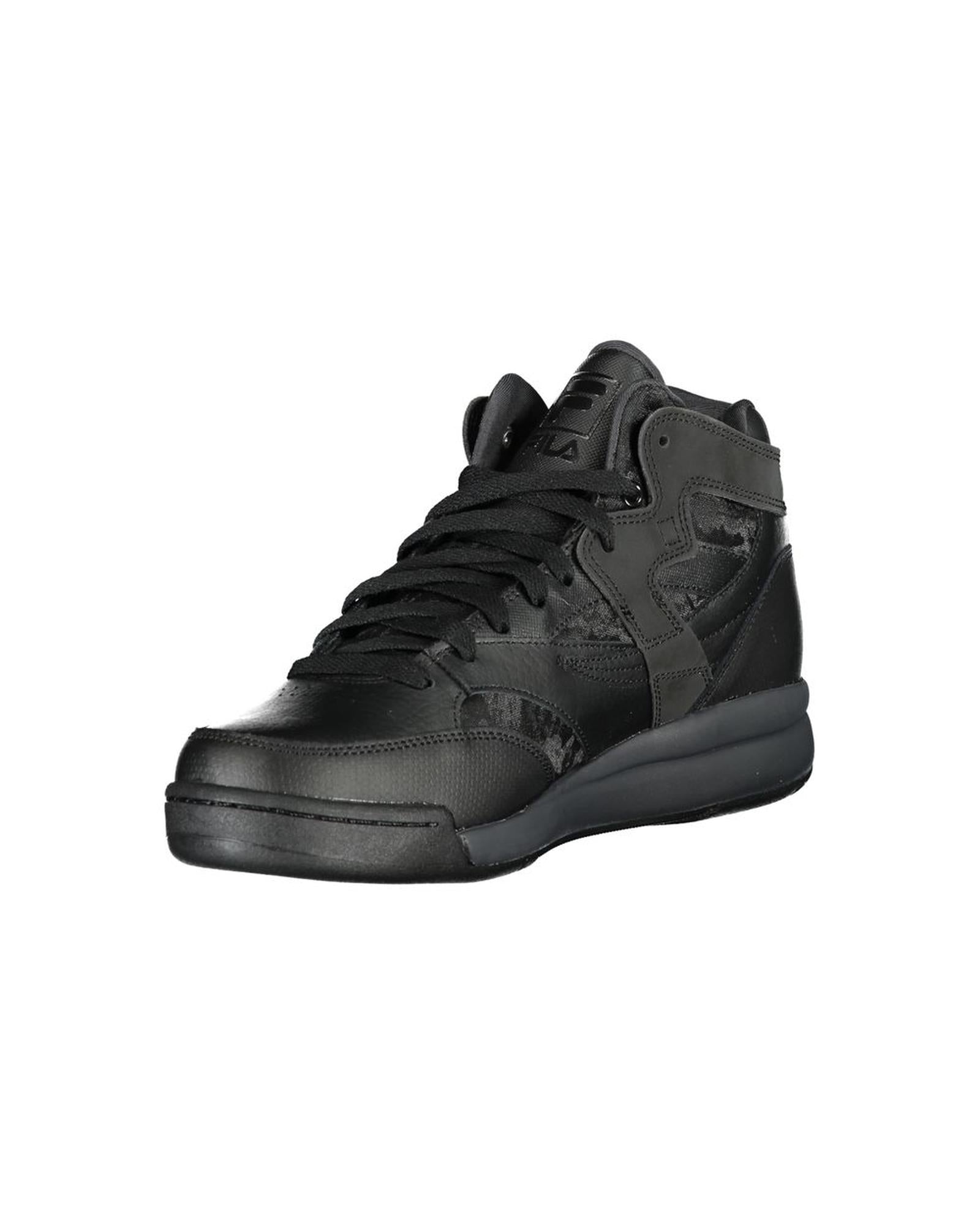 Fila Men's Black Polyester Sneaker - 43 EU 3
