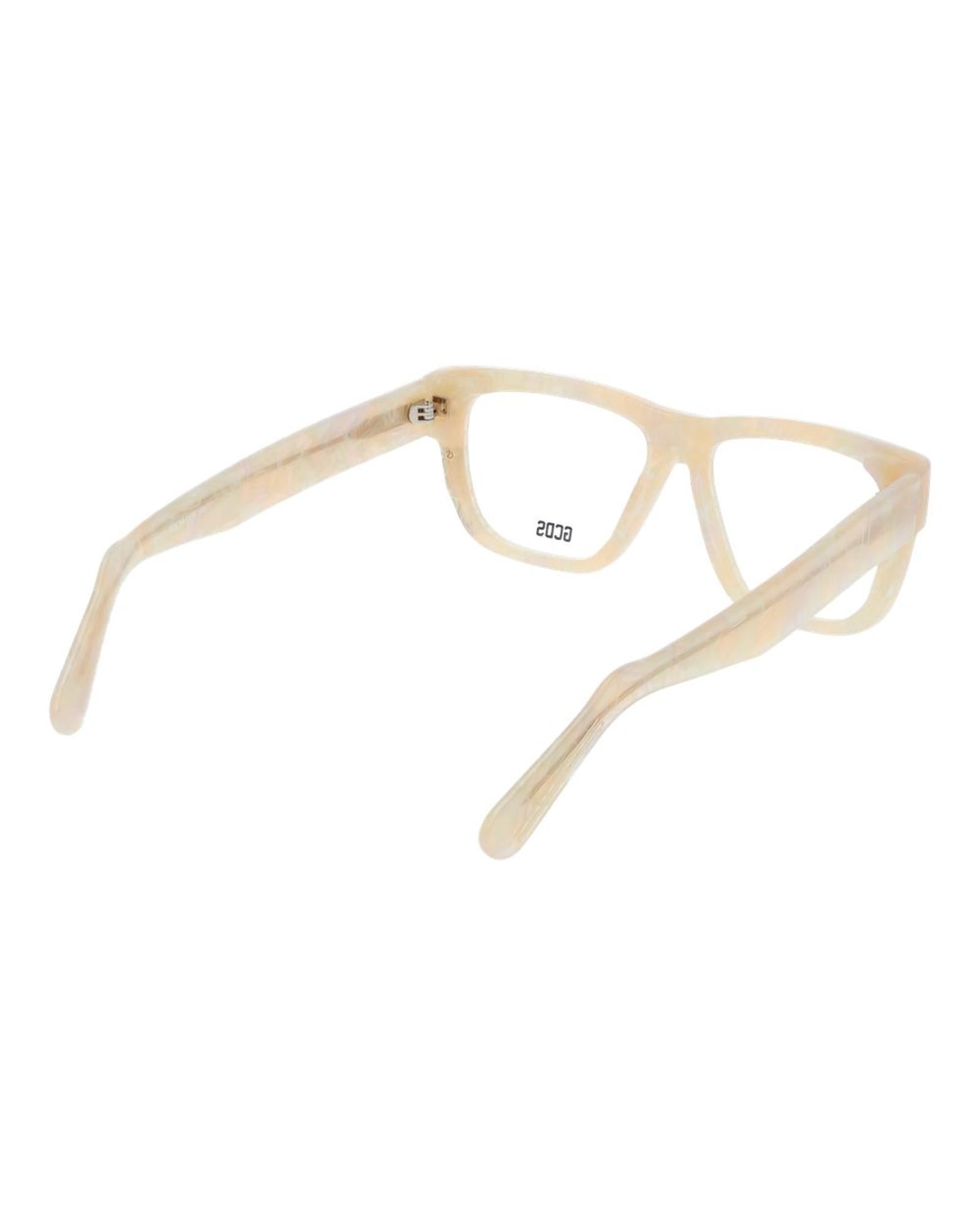 GCDS Unisex's White Unisex Optical Frames - One Size 3