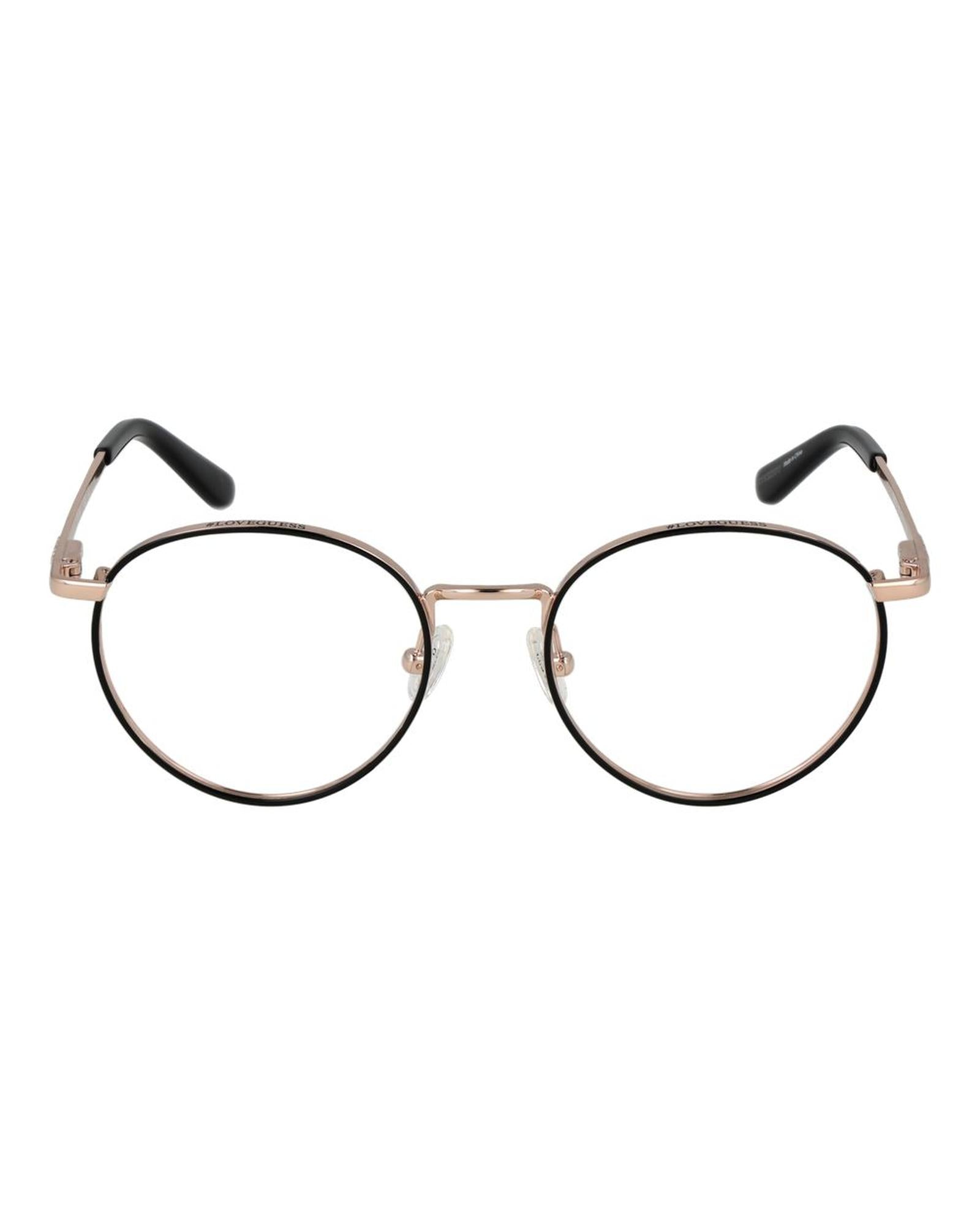 Guess Unisex's Black Unisex Optical Frames - One Size