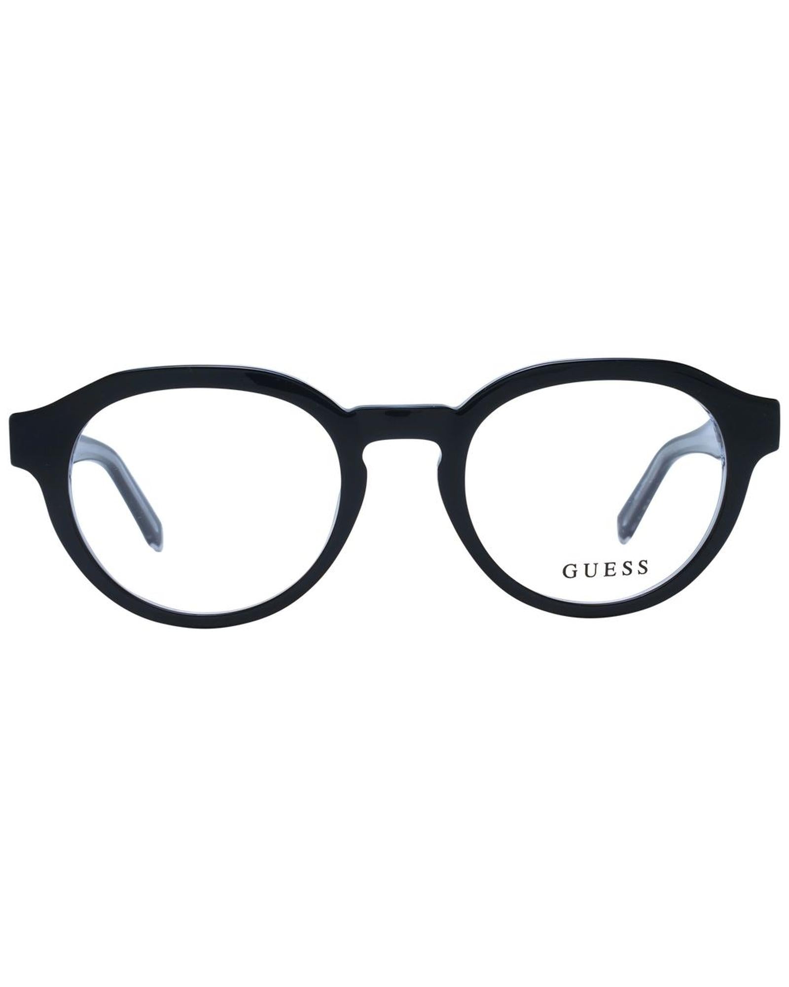 Guess Unisex's Black Unisex Optical Frames - One Size