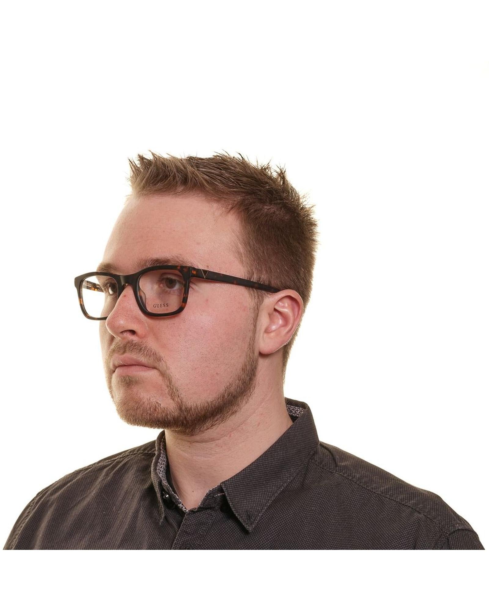 Guess Men's Brown  Optical Frames - One Size 4