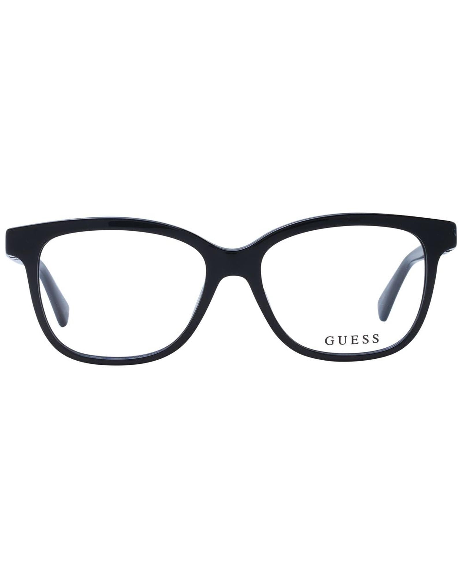 Guess Unisex's Black Unisex Optical Frames - One Size