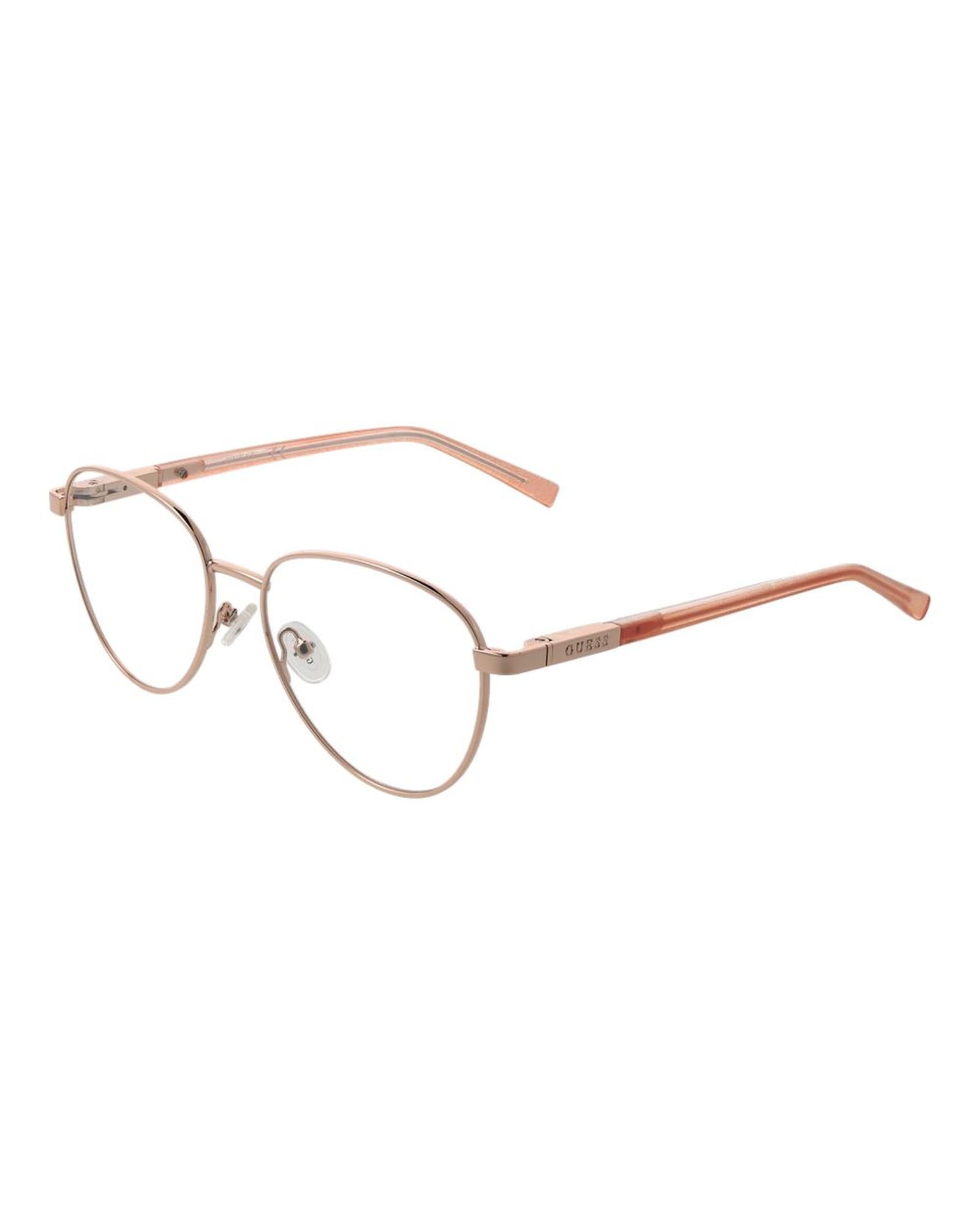 Guess Unisex's Rose Gold Unisex Optical Frames - One Size