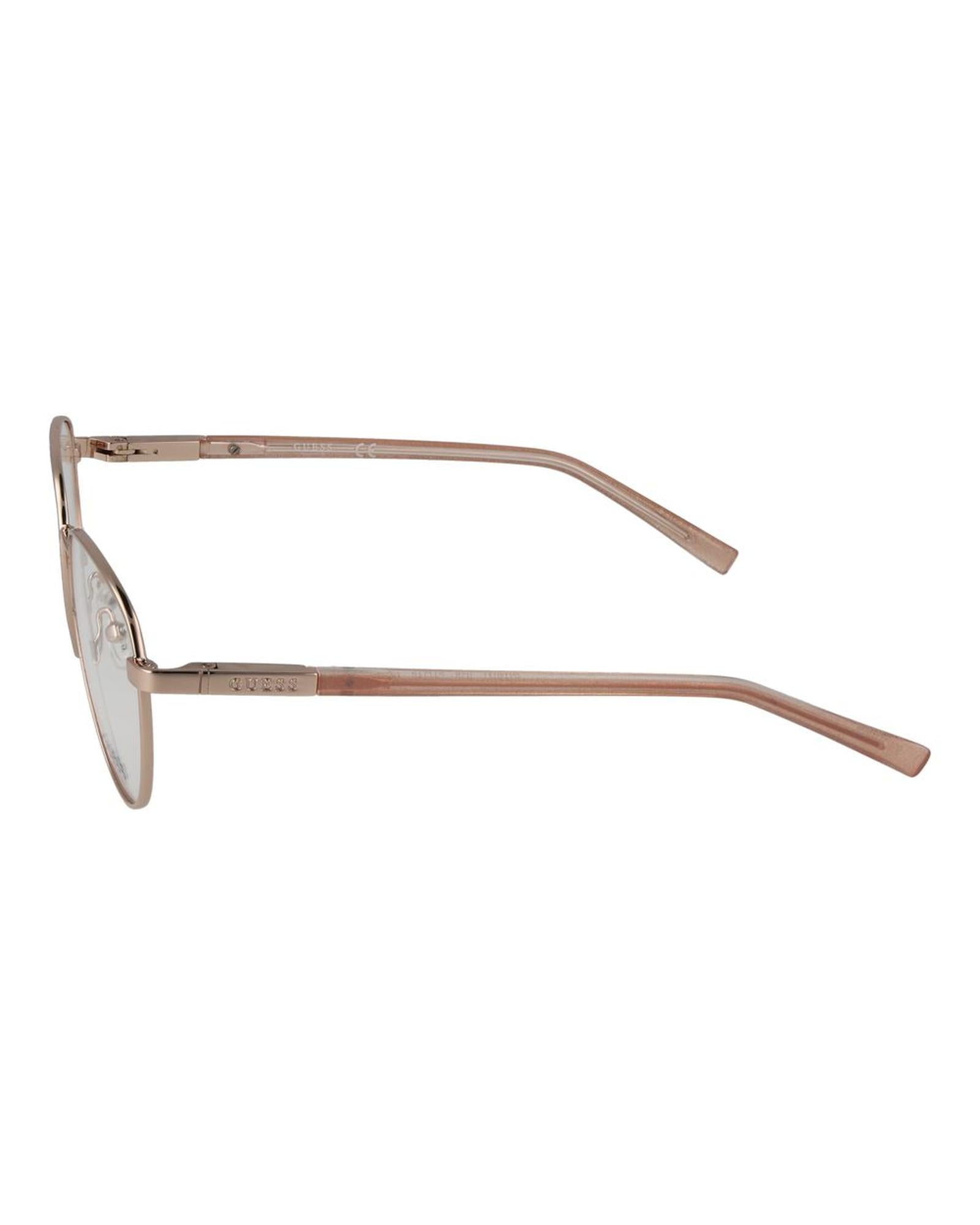 Guess Unisex's Rose Gold Unisex Optical Frames - One Size 3