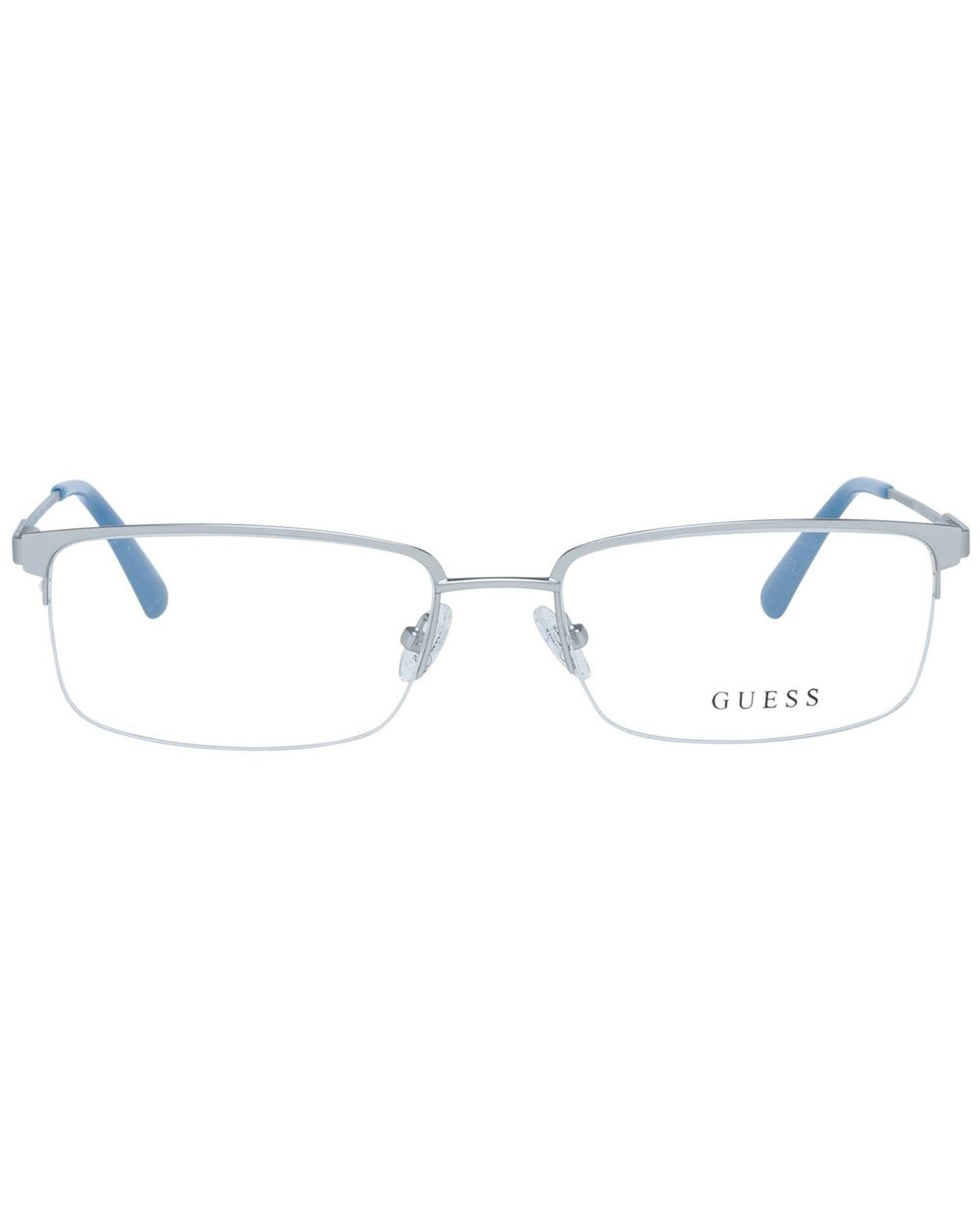 Guess Men's Silver  Optical Frames - One Size