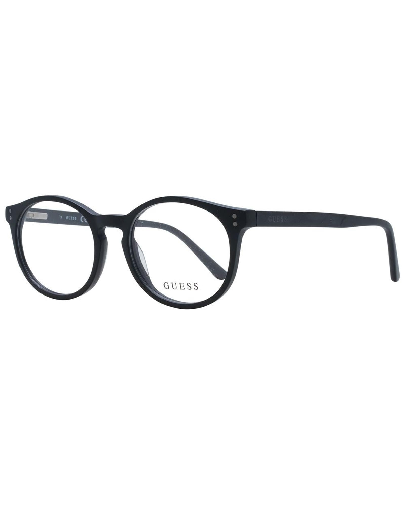 Guess Unisex's Black Unisex Optical Frames - One Size