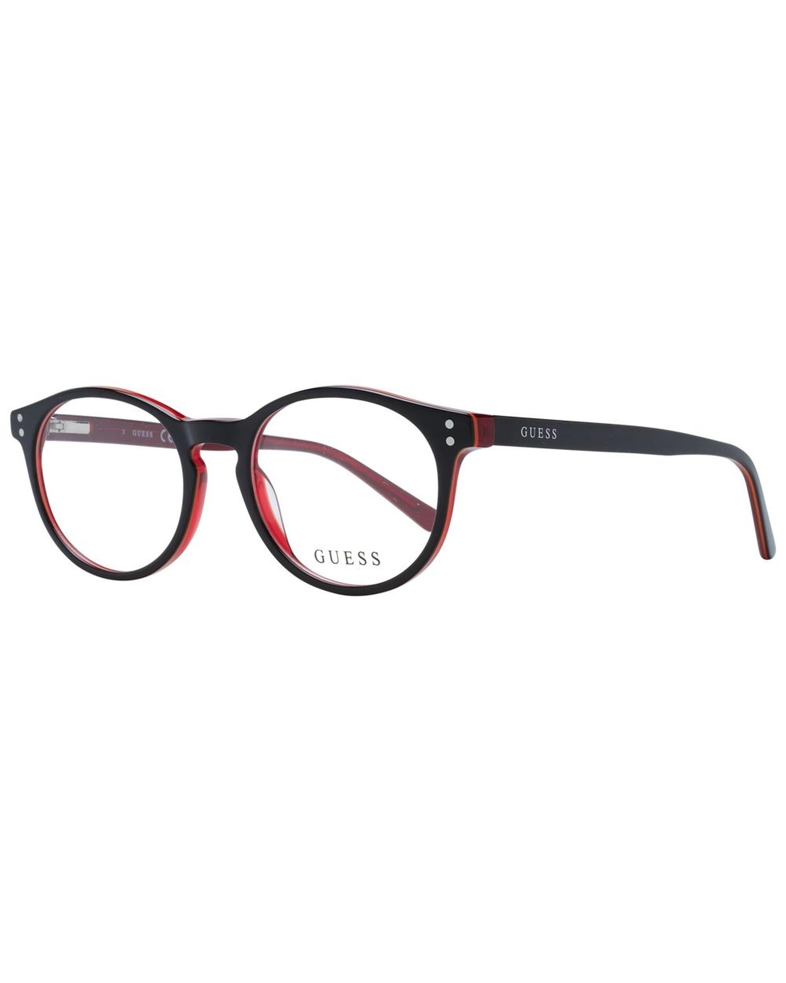 Guess Unisex's Black Unisex Optical Frames - One Size