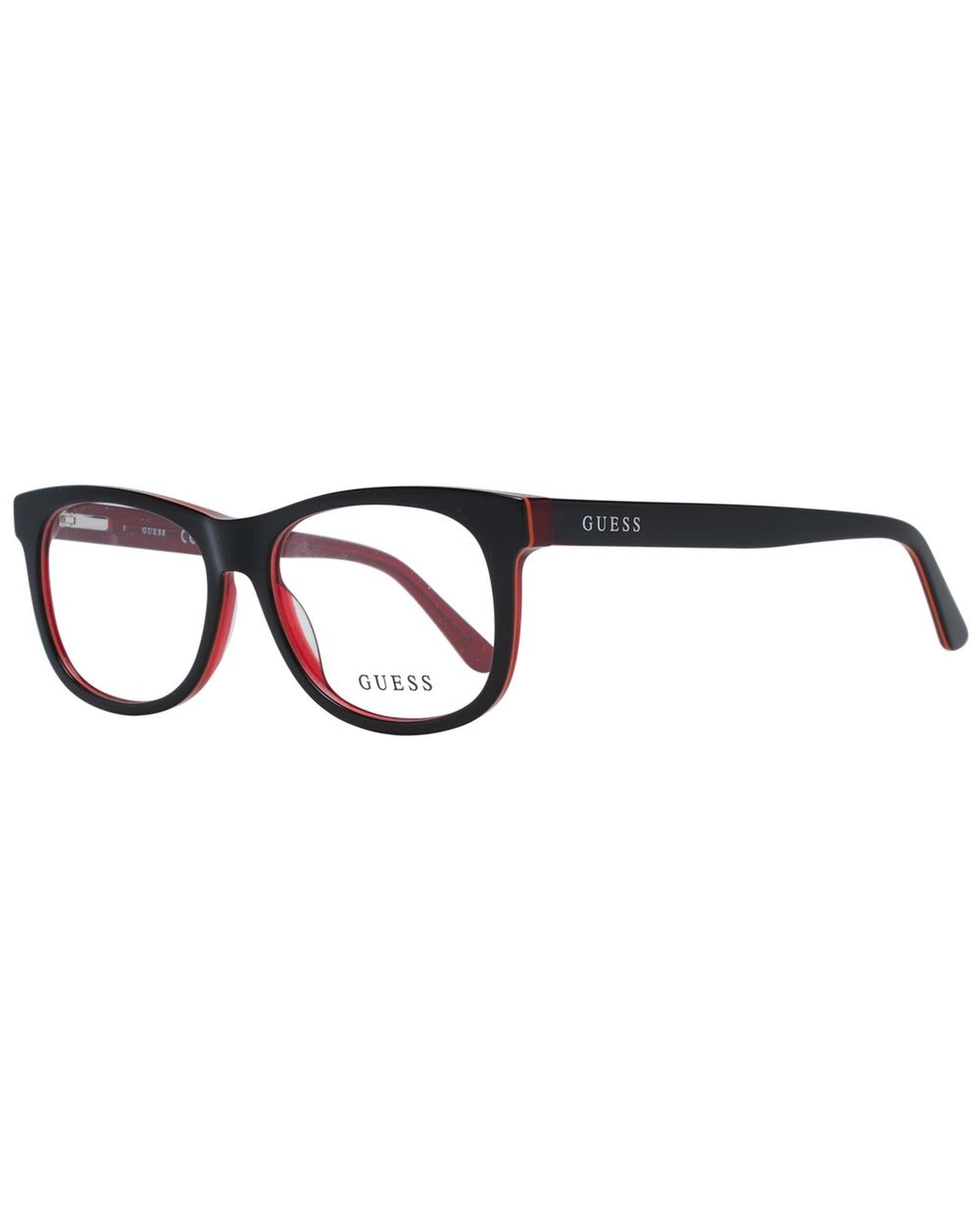 Guess Unisex's Black Unisex Optical Frames - One Size