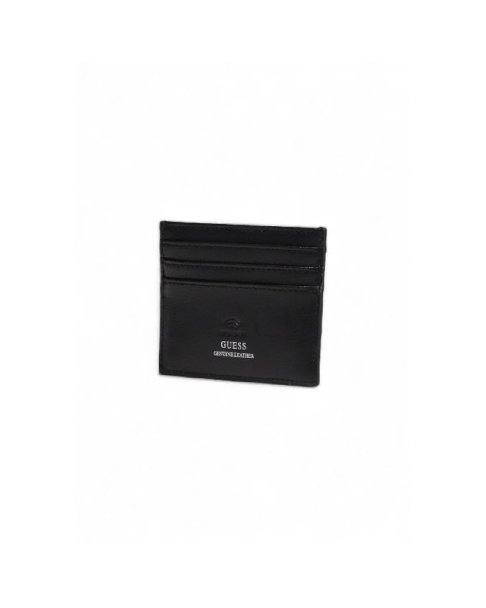 Guess Men's Black Leather Wallet - One Size 3