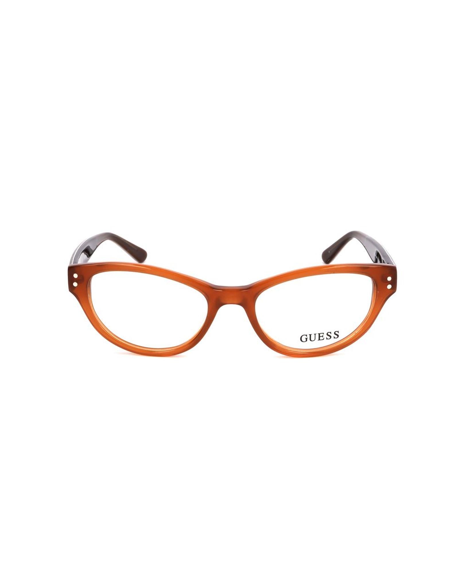 Guess Unisex's Orange Plastic Frames - One Size