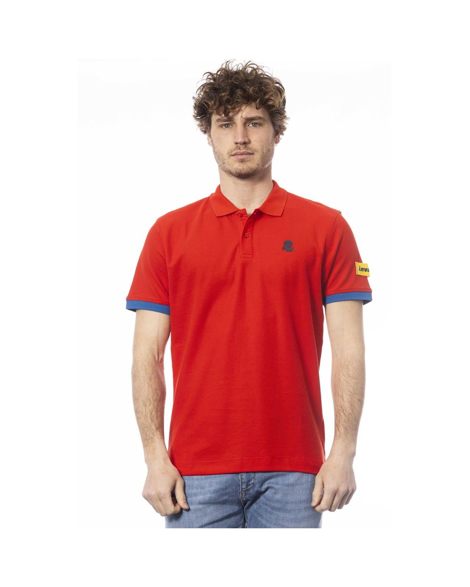 Invicta Men's Red Cotton Polo Shirt - 2XL