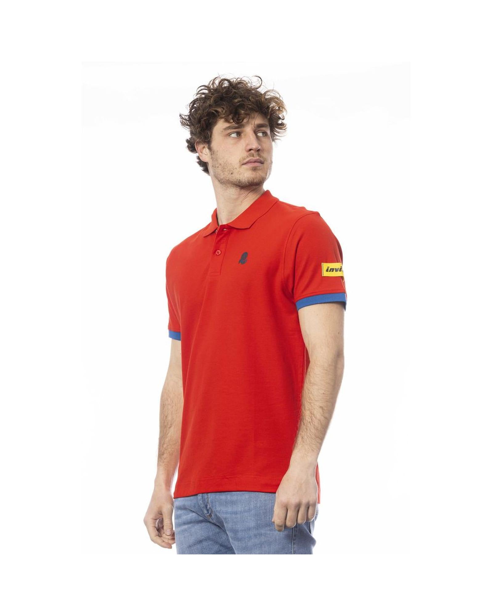 Invicta Men's Red Cotton Polo Shirt - 2XL