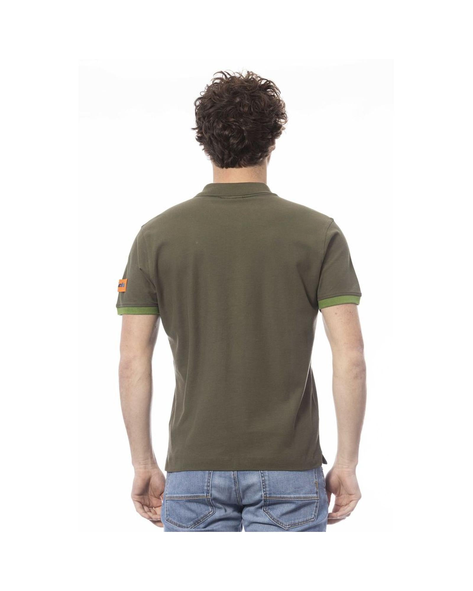 Invicta Men's Green Cotton Polo Shirt - XL 3