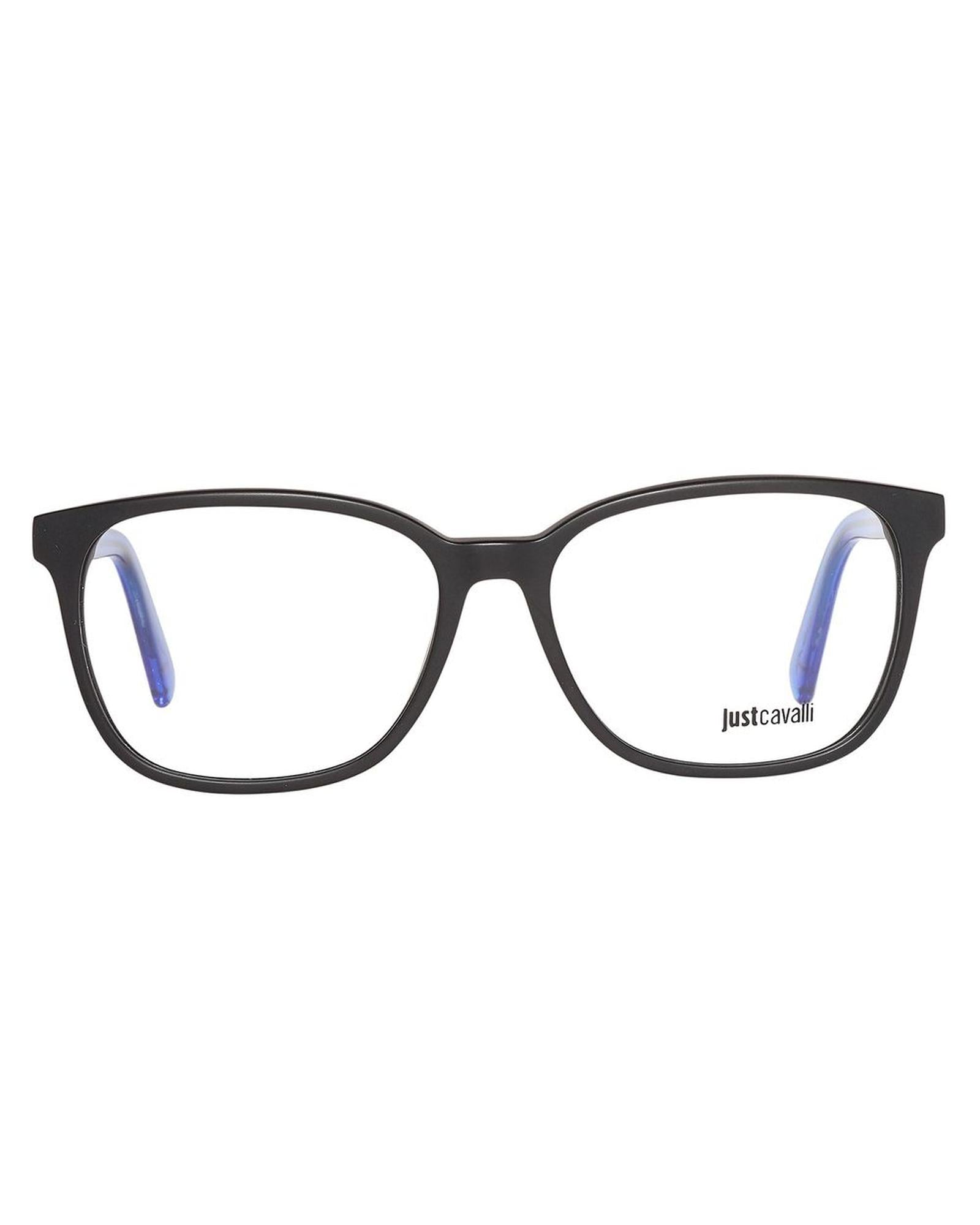 Just Cavalli Unisex's Black Plastic Frames - One Size