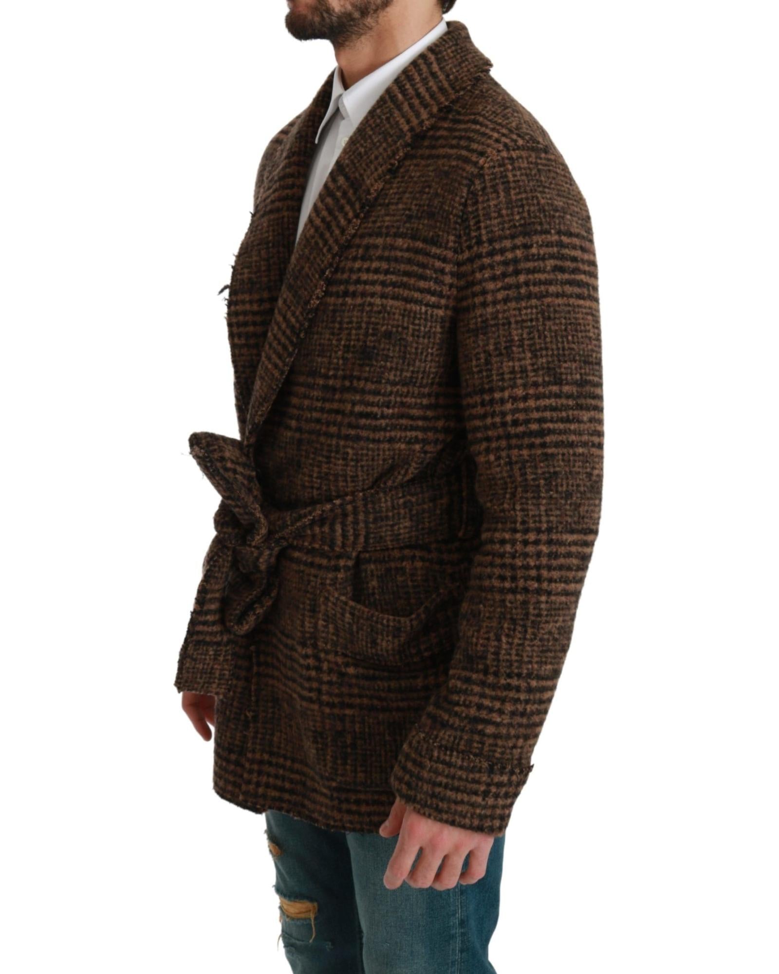 Authentic Dolce & Gabbana Waist Belt Cape Jacket 46 IT Men 3