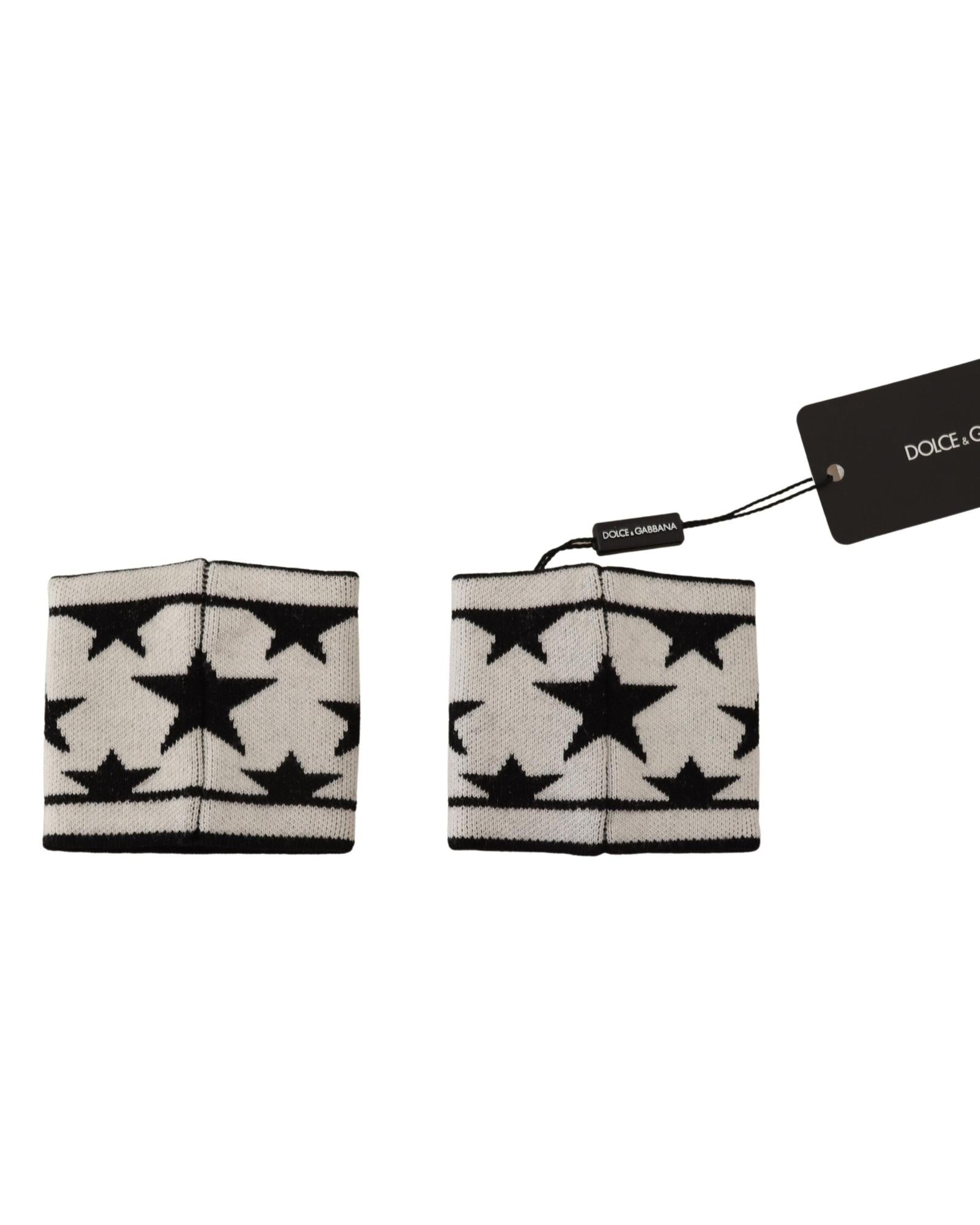 Embroidered Logo Wool Wristband Set One Size Men 3