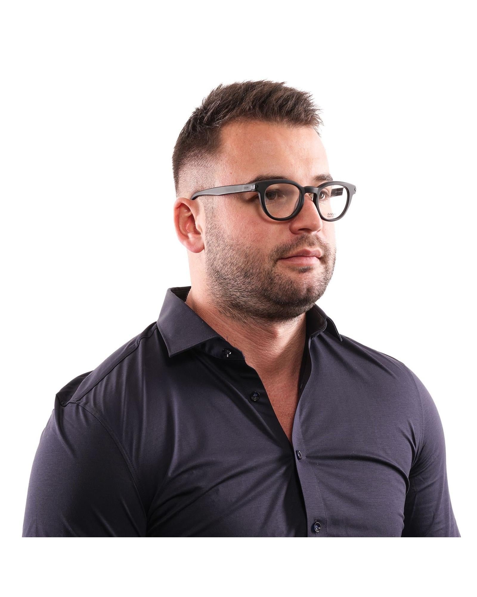 Lozza Unisex's Black Unisex Optical Frames - One Size 5