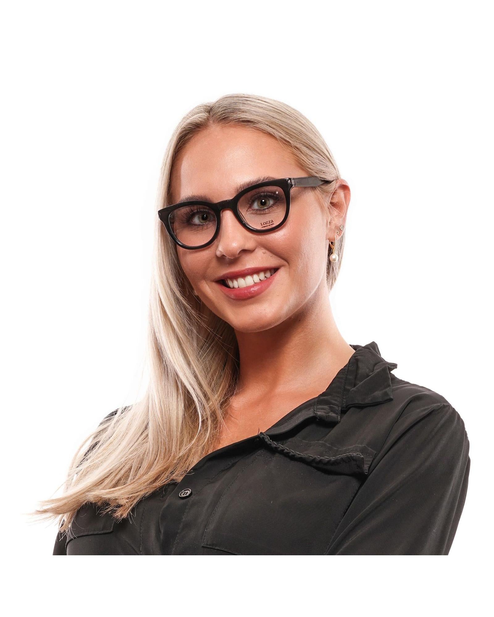 Lozza Women's Black  Optical Frames - One Size 4