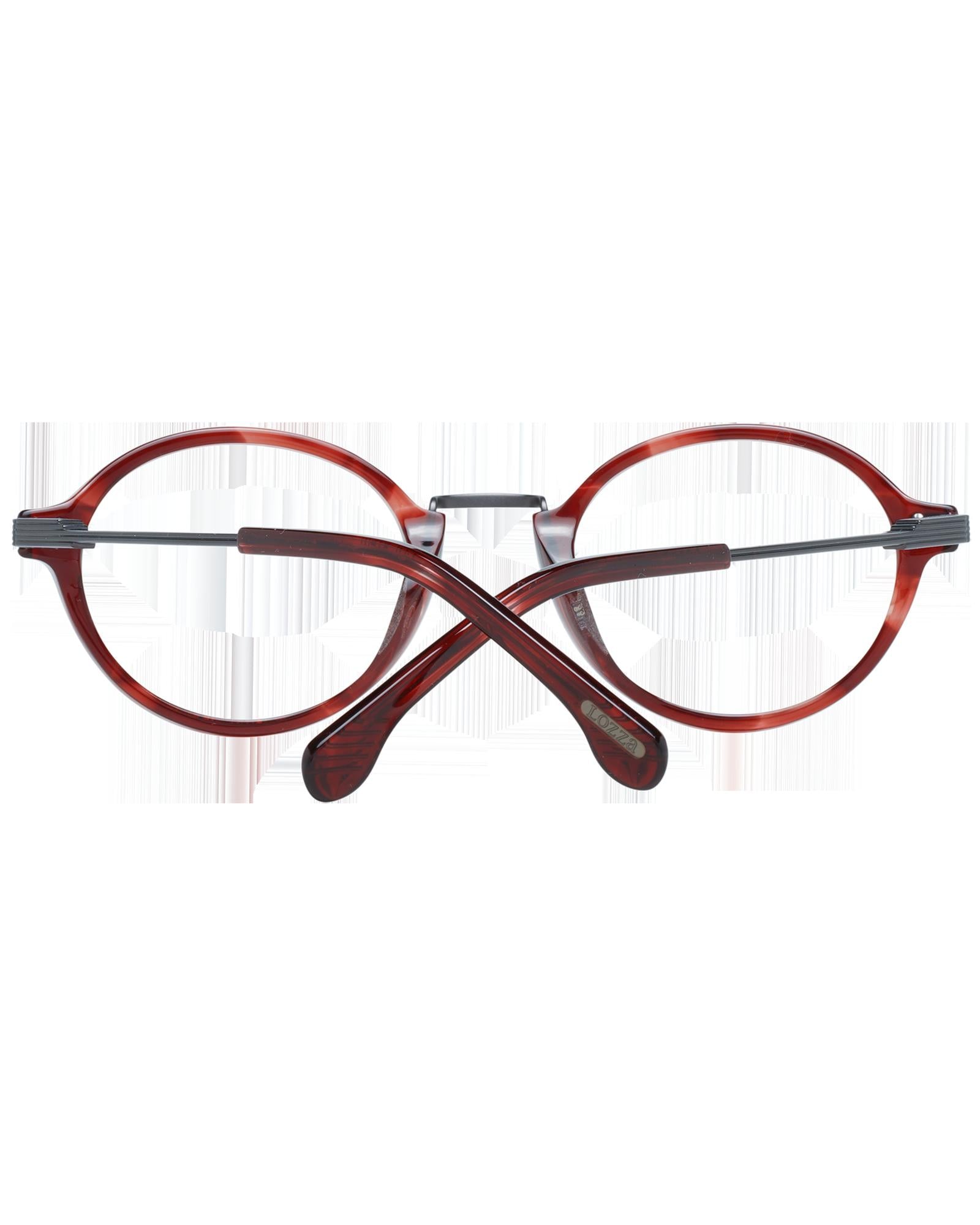 Lozza Unisex's Burgundy Unisex Optical Frames - One Size 3
