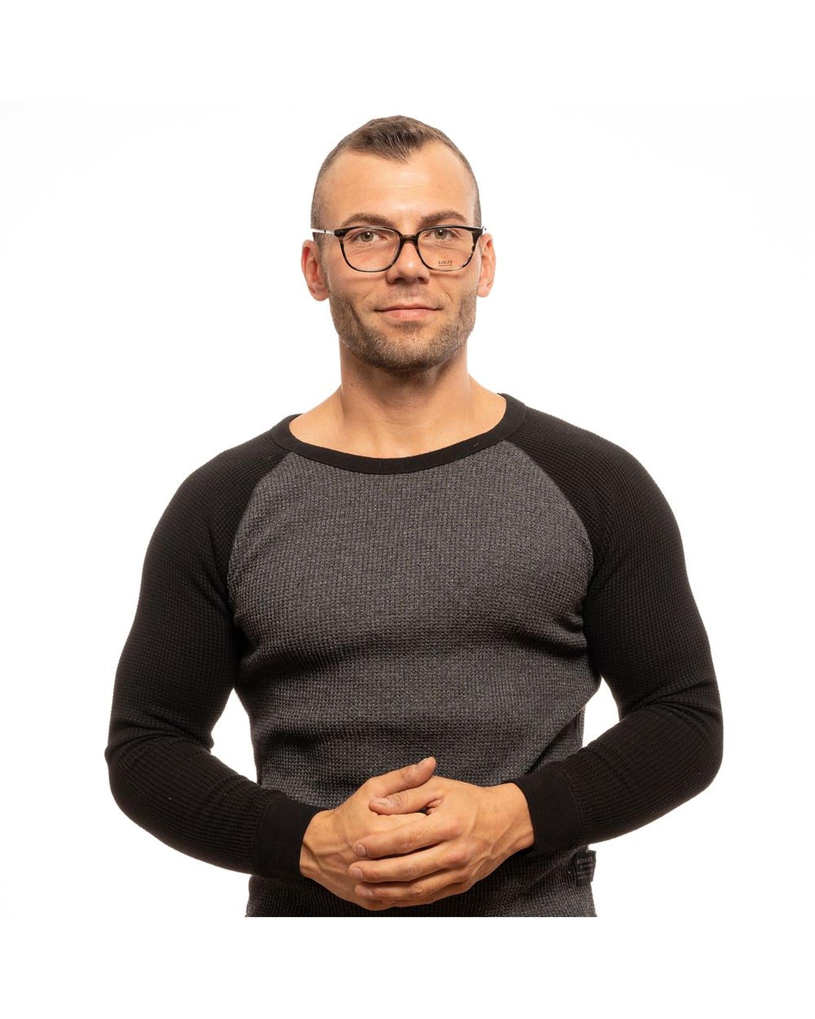 Lozza Men's Brown  Optical Frames - One Size 4