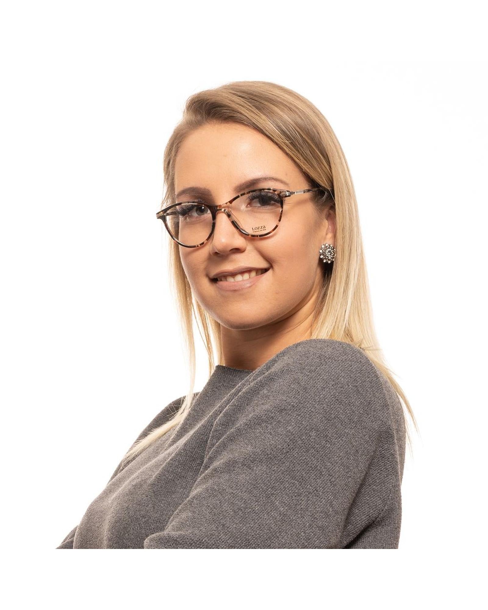 Lozza Women's Brown  Optical Frames - One Size 4