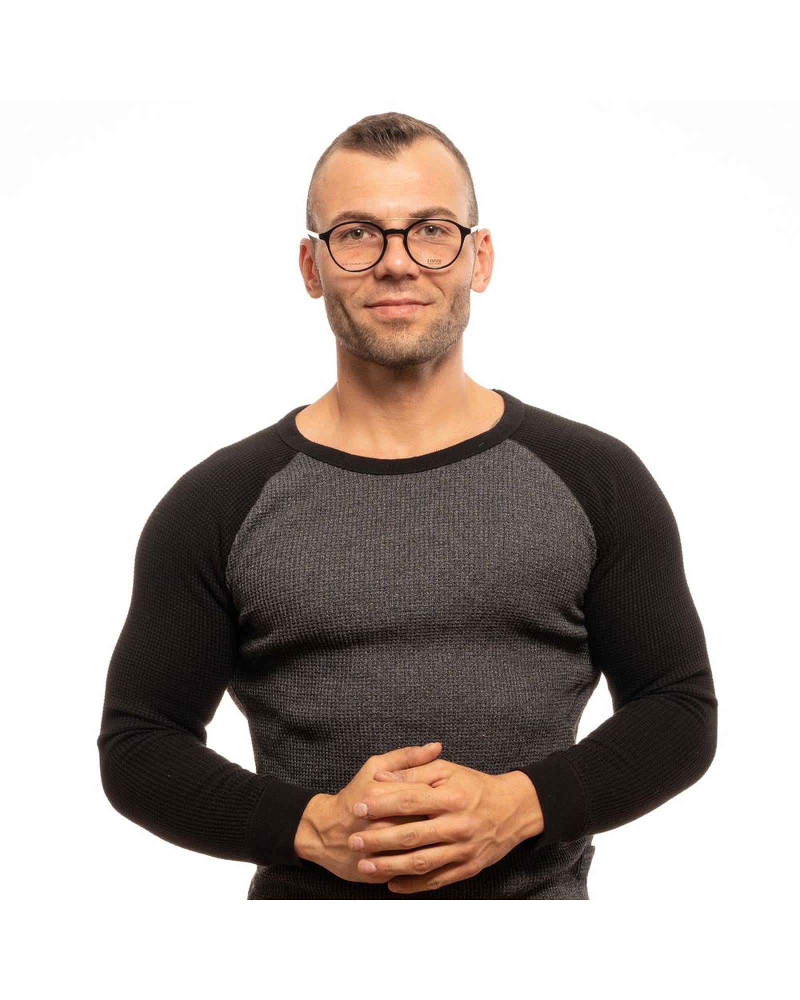 Lozza Unisex's Black Unisex Optical Frames - One Size 4