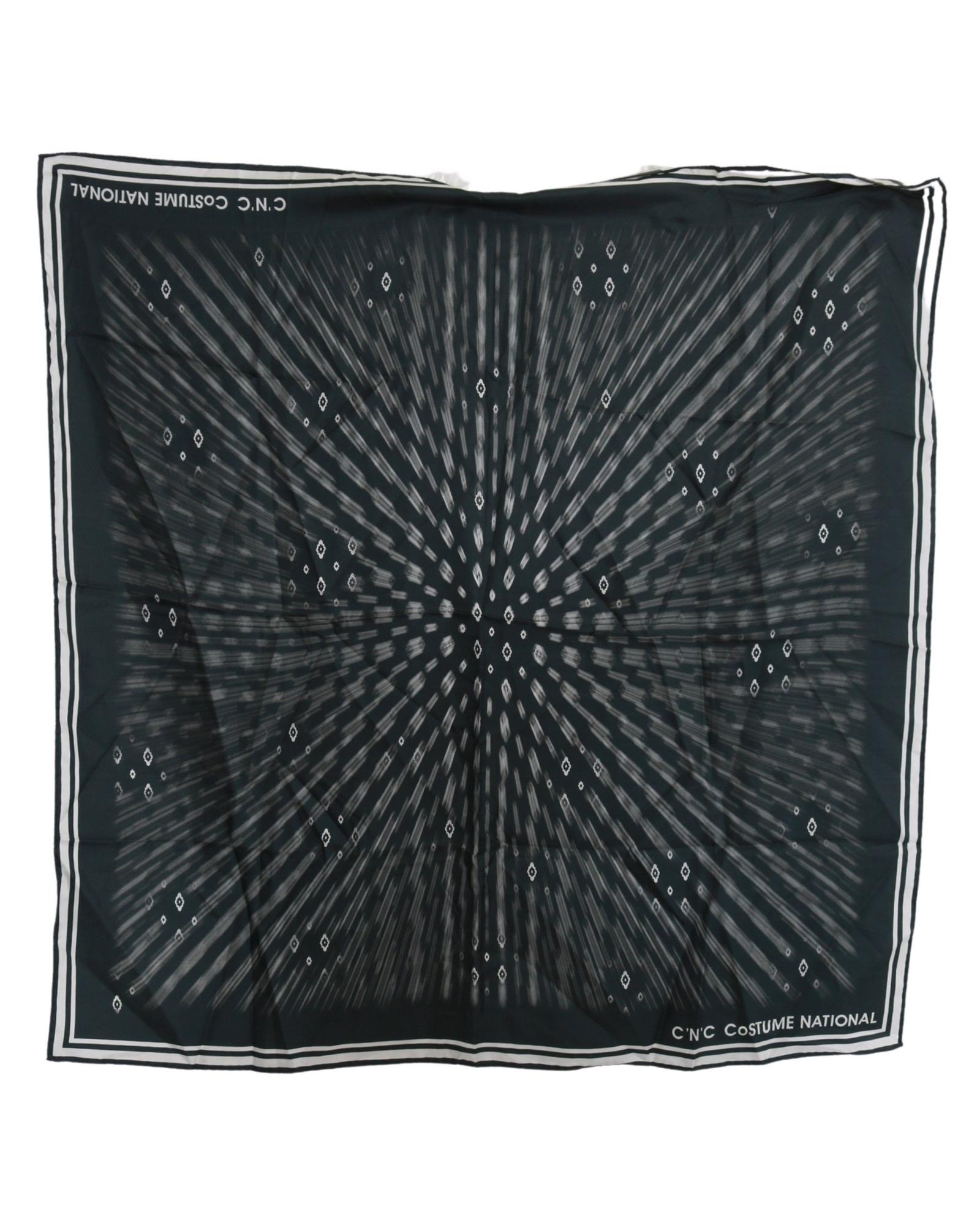 CNC Costume National Silk Womens Scarf One Size Men 3