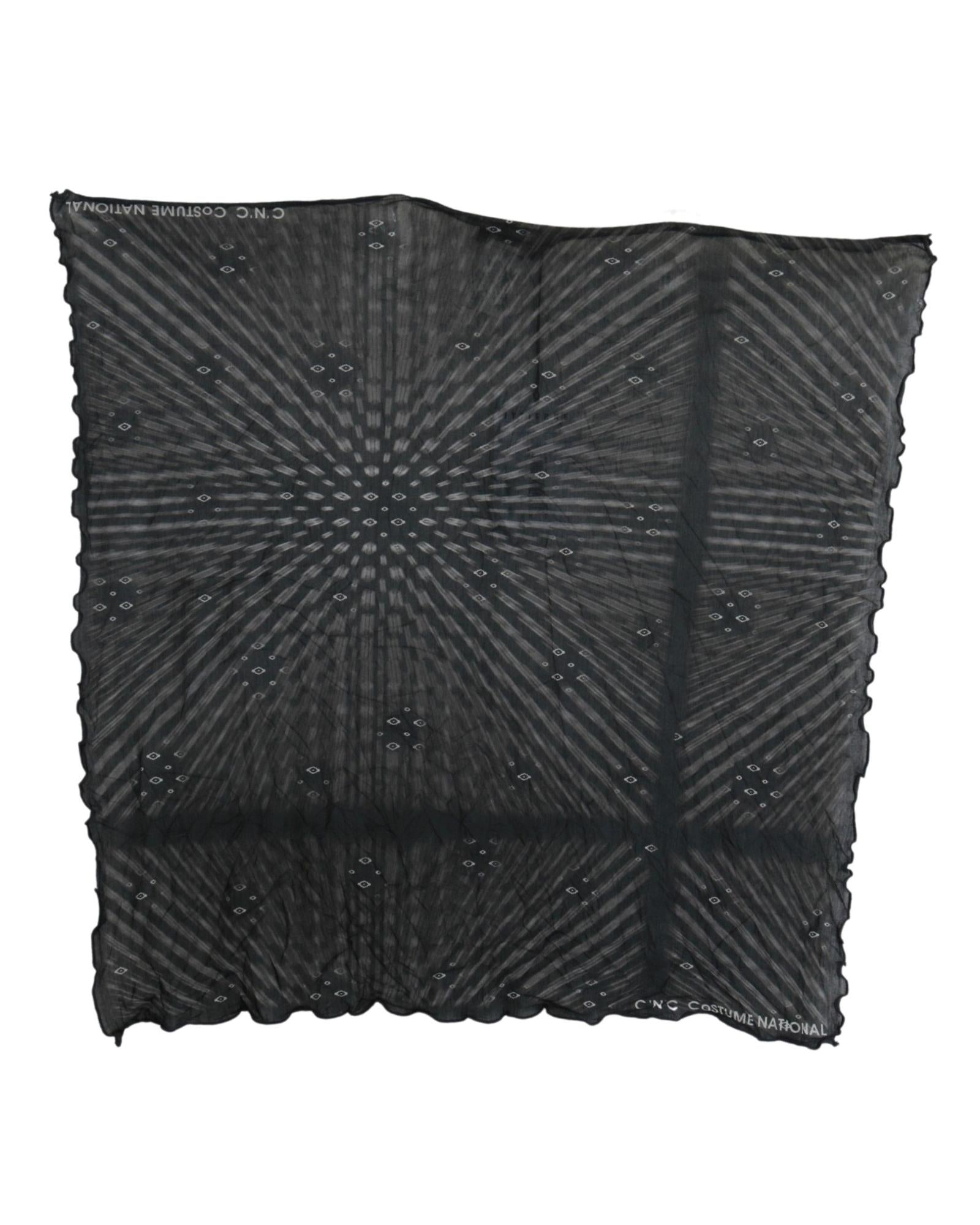 CoSTUME NATIONAL CNC Striped Viscose Scarf One Size Women 5
