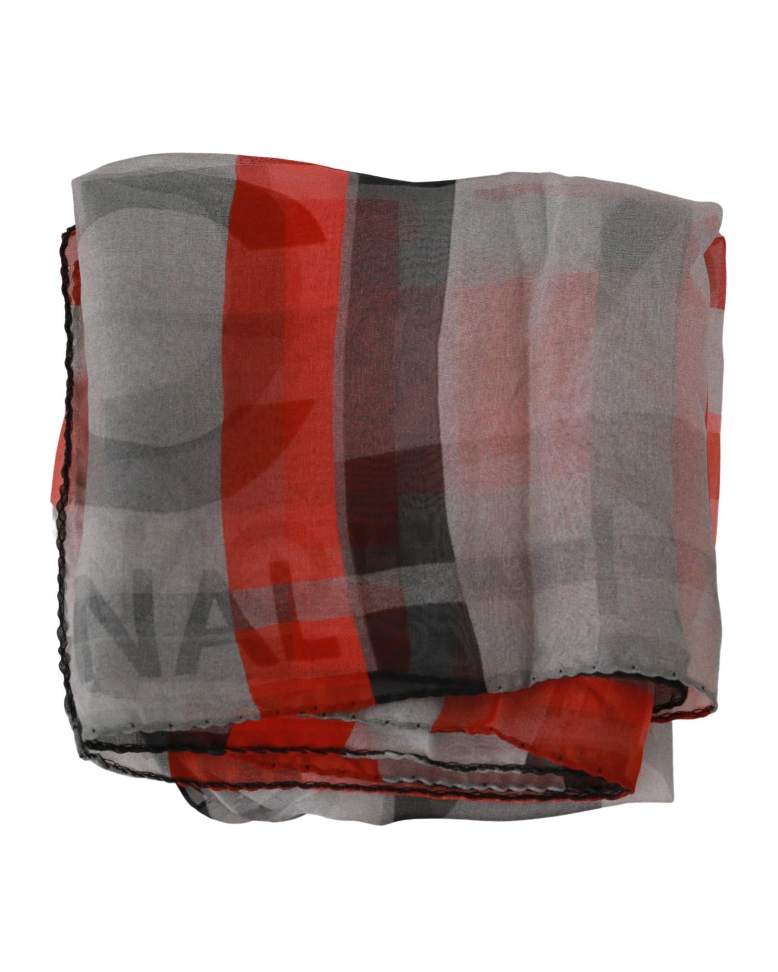 CoSTUME NATIONAL CNC Silk Scarf Bandana Hat One Size Women 4