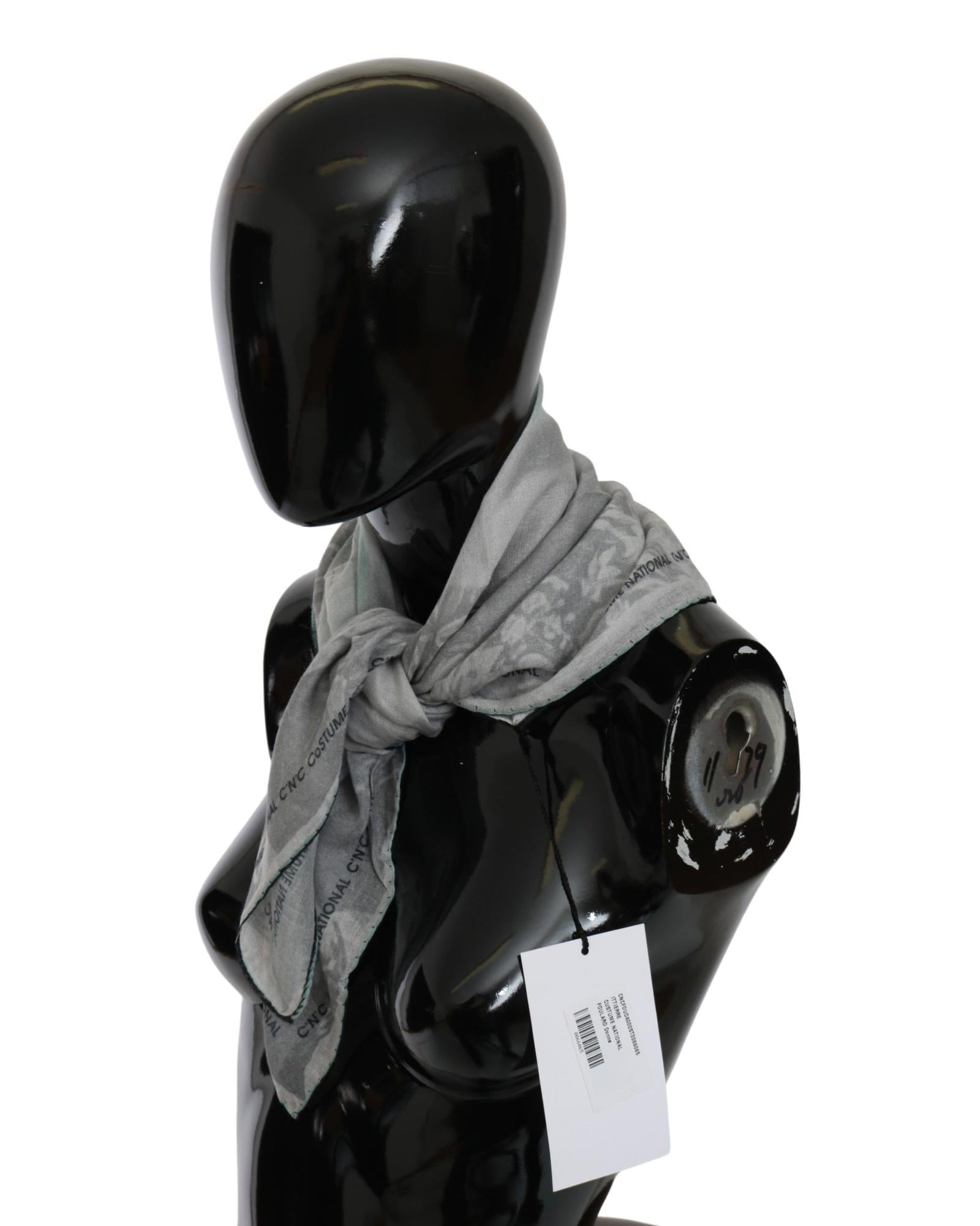 COSTUME NATIONAL Silk Scarf One Size Women 6