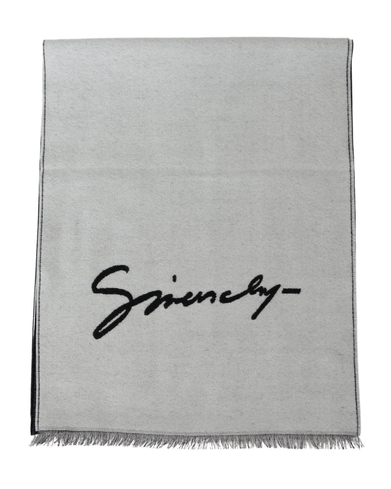 Givenchy Scarf with Logo Details One Size Men 3