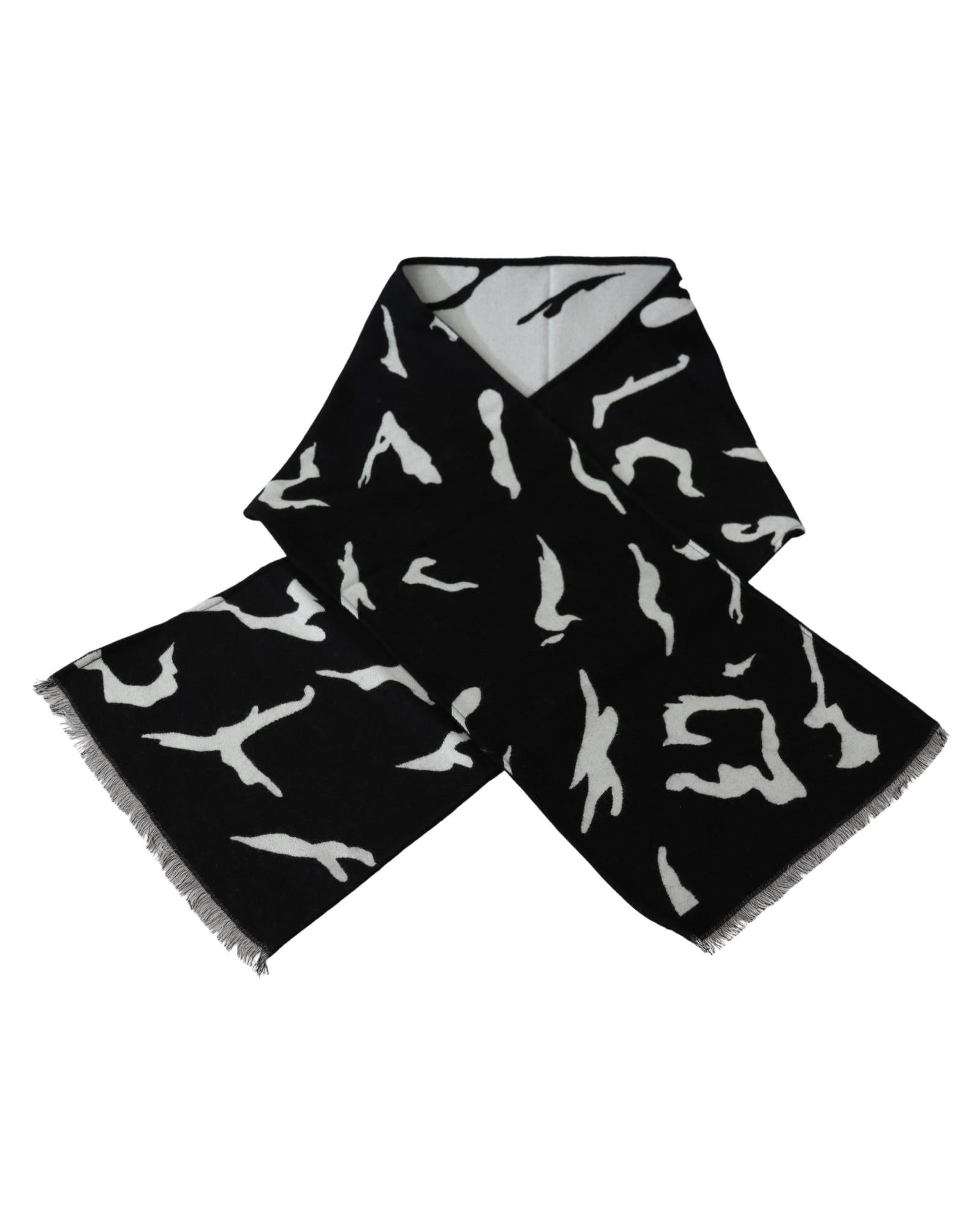 Brand New Givenchy Scarf with Logo Details One Size Men 4