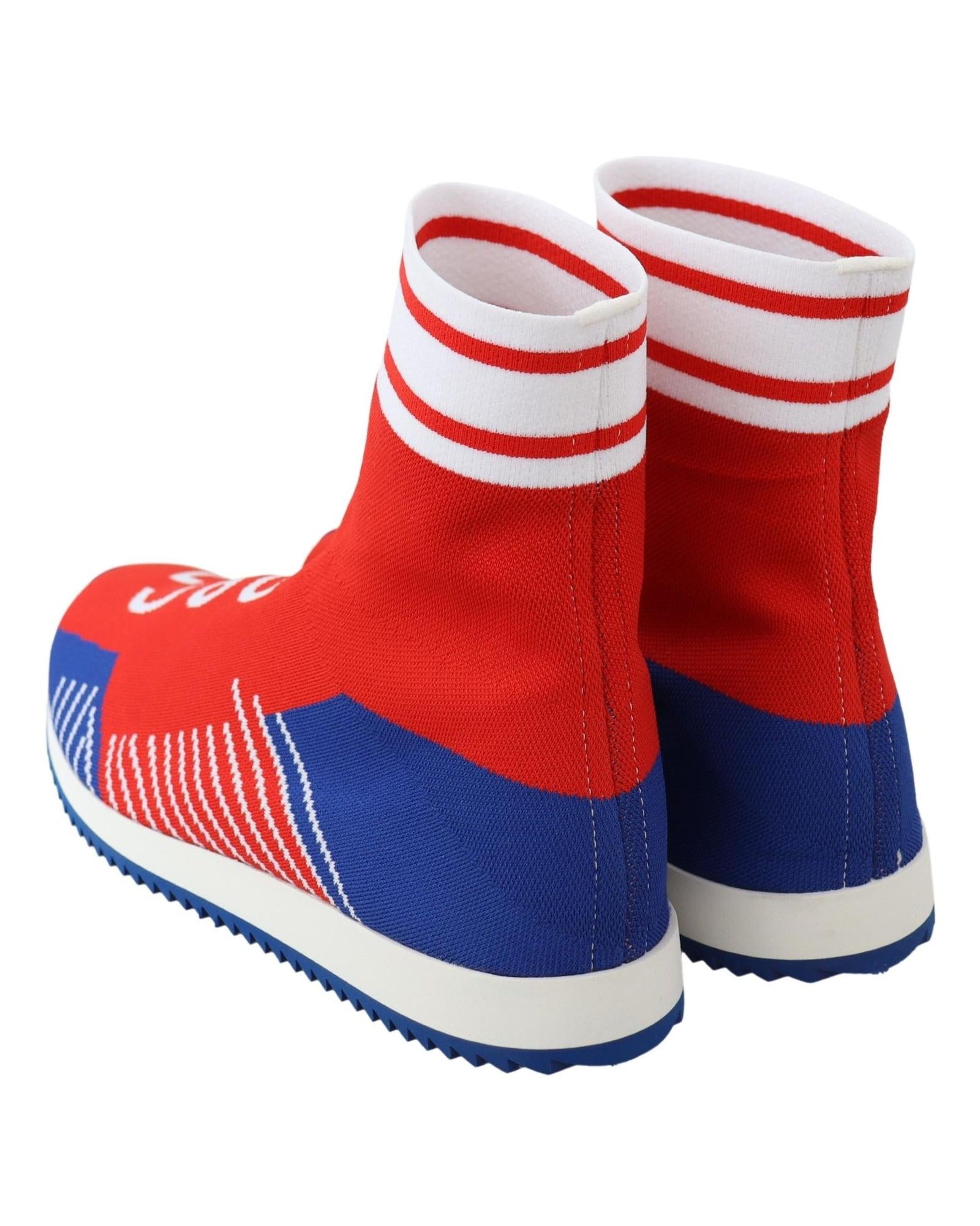 Dolce & Gabbana SORRENTO Casual Socks Sneakers 40 EU Men 6
