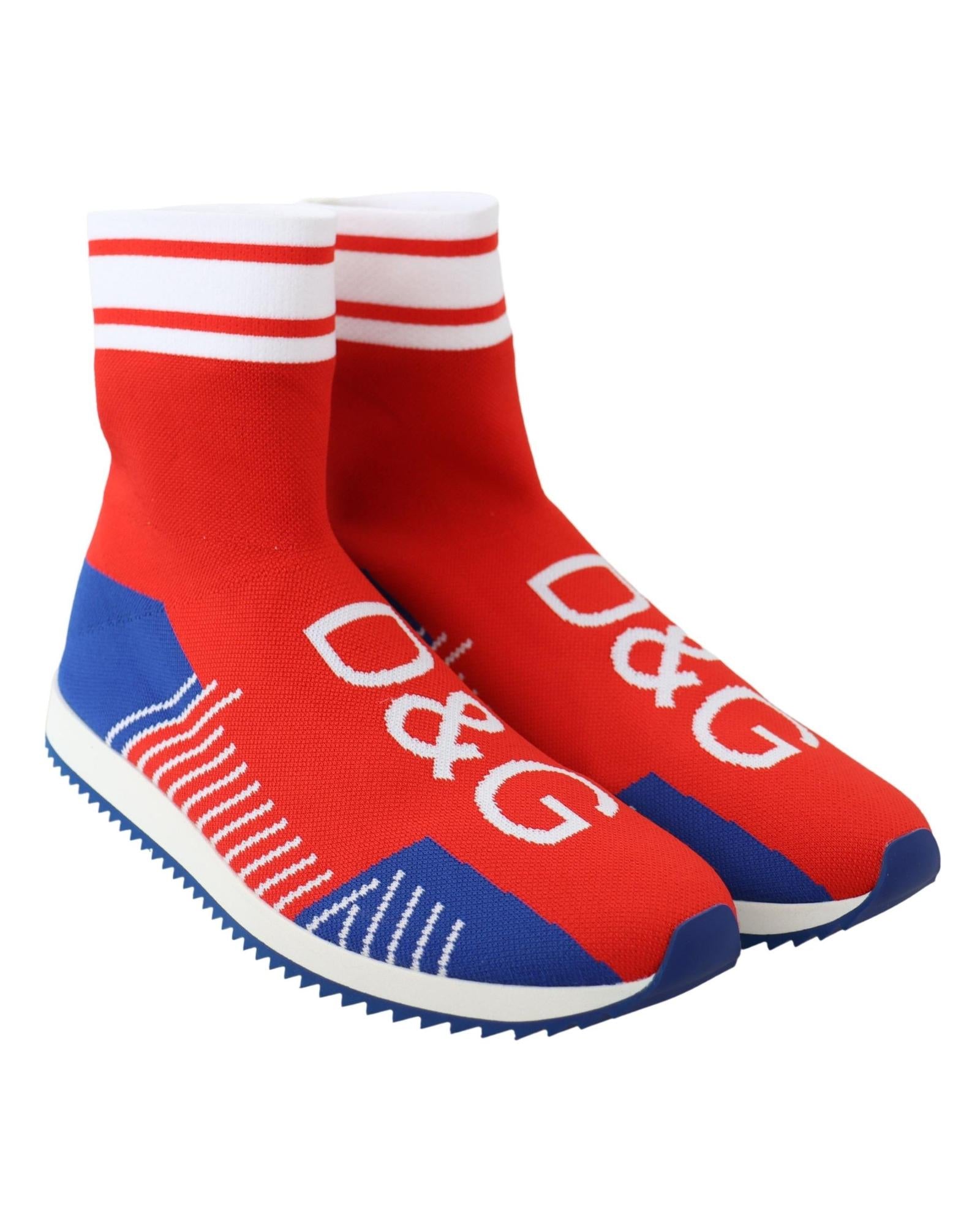 Dolce & Gabbana SORRENTO Casual Socks Sneakers 42 EU Men 5