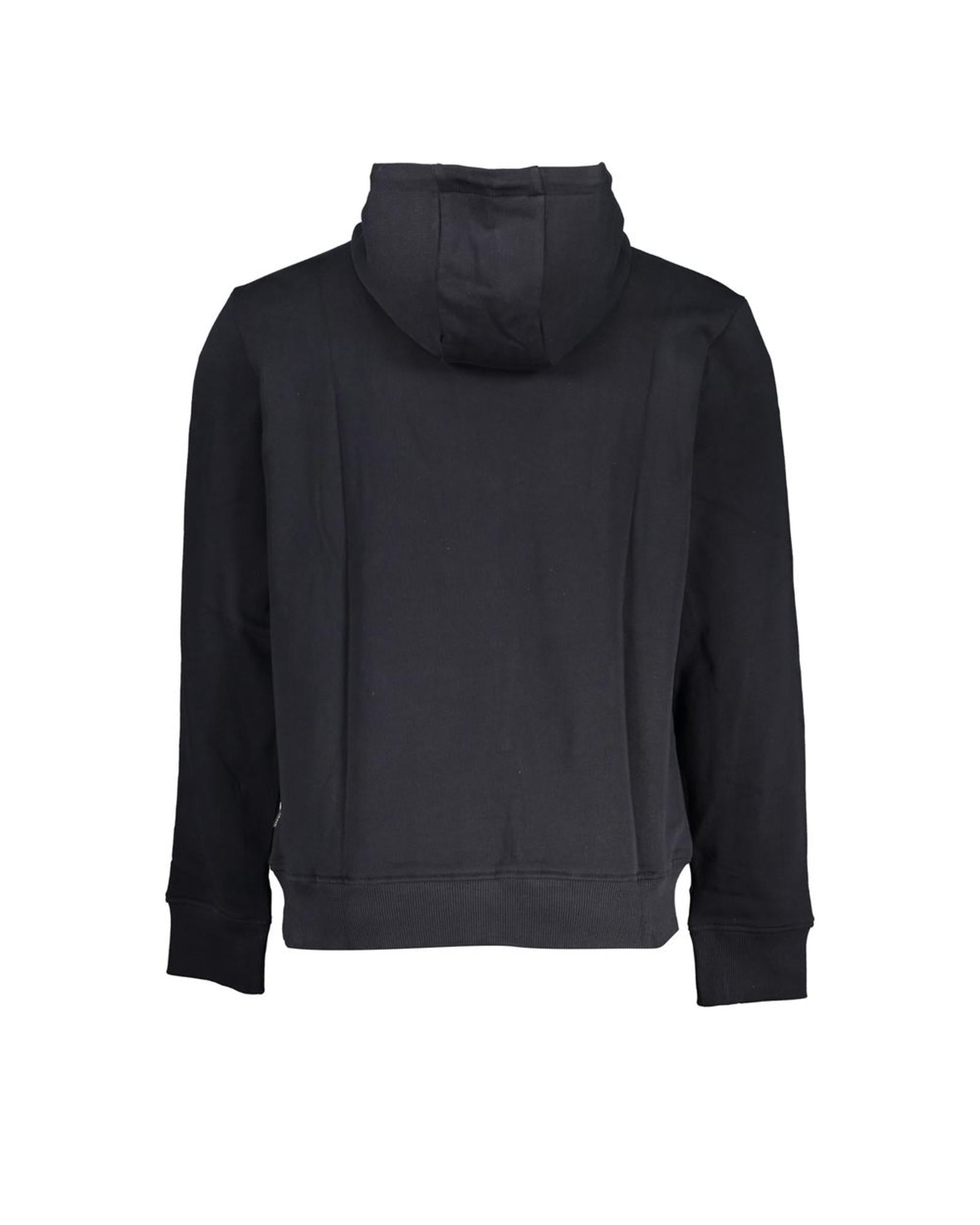 Napapijri Men's Black Cotton Sweater - XL