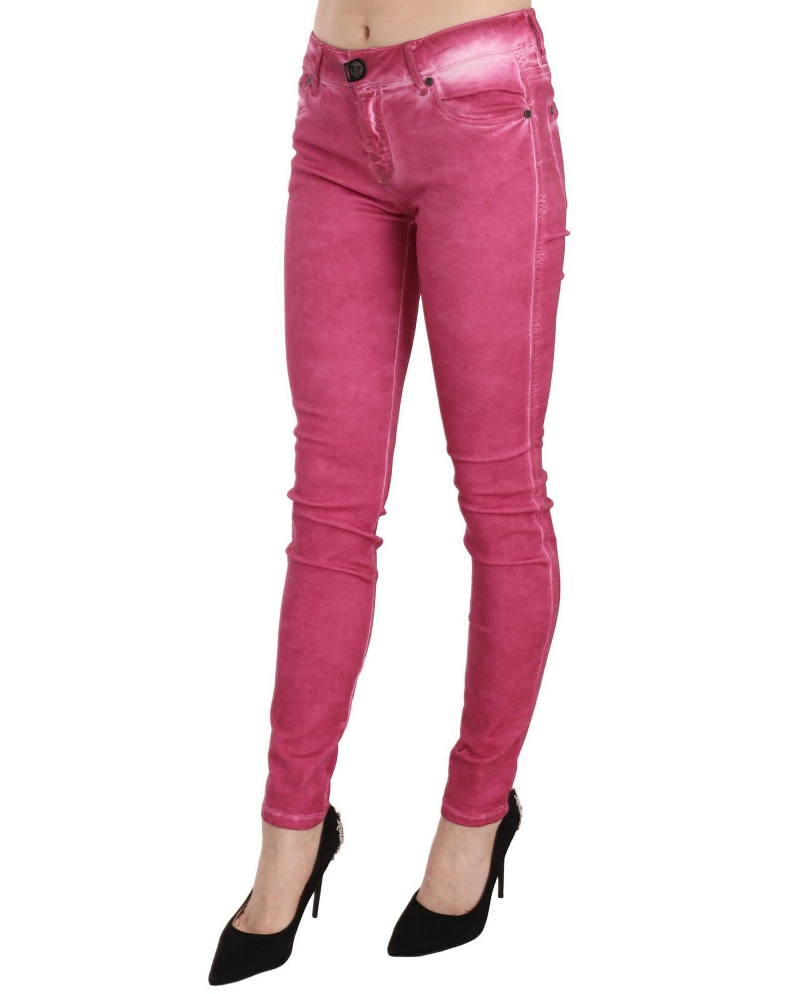 Plein Sud Jenius Mid Waist Skinny Pants W29 US Women 3