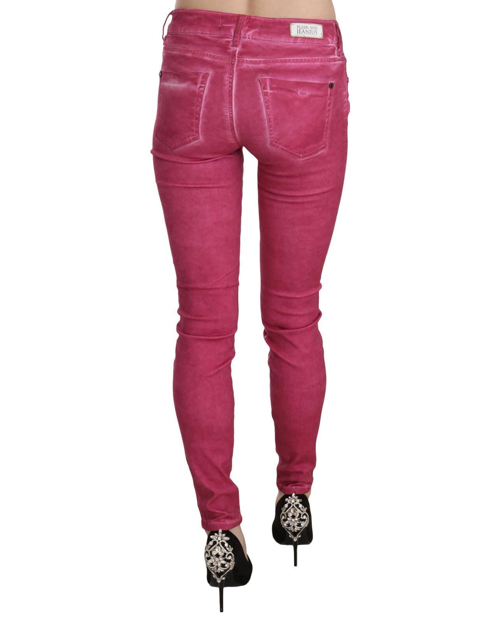 Plein Sud Jenius Mid Waist Skinny Pants W29 US Women 4