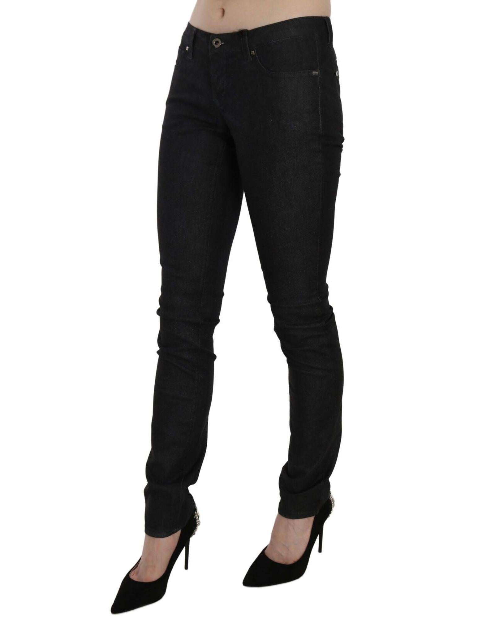 C&#8217;N&#8217;C COSTUME NATIONAL Low Waist Slim Fit Leg Skinny Jeans W26 US Women 3