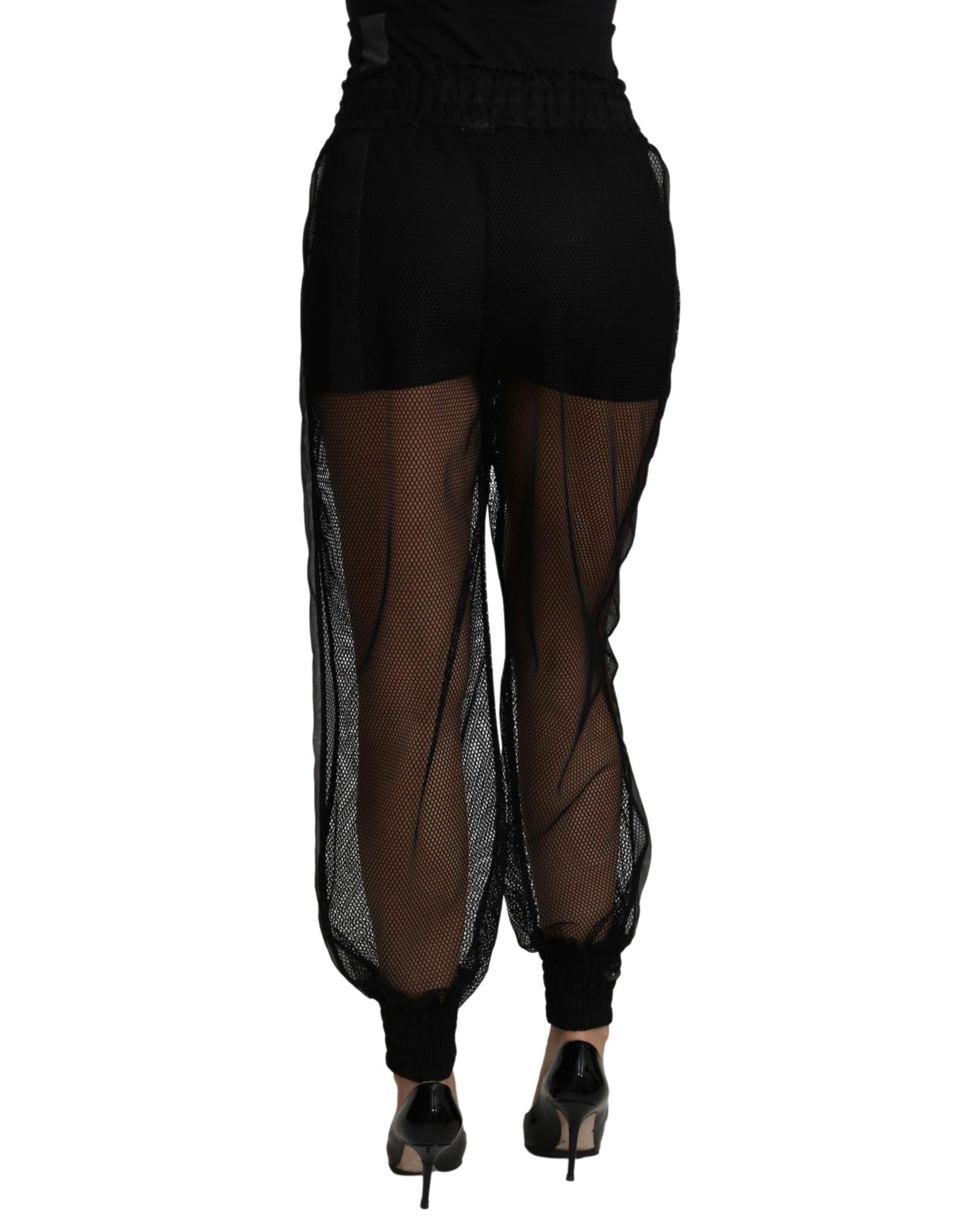 New Dolce & Gabbana High Waist Jogger Pants 38 IT Women 3