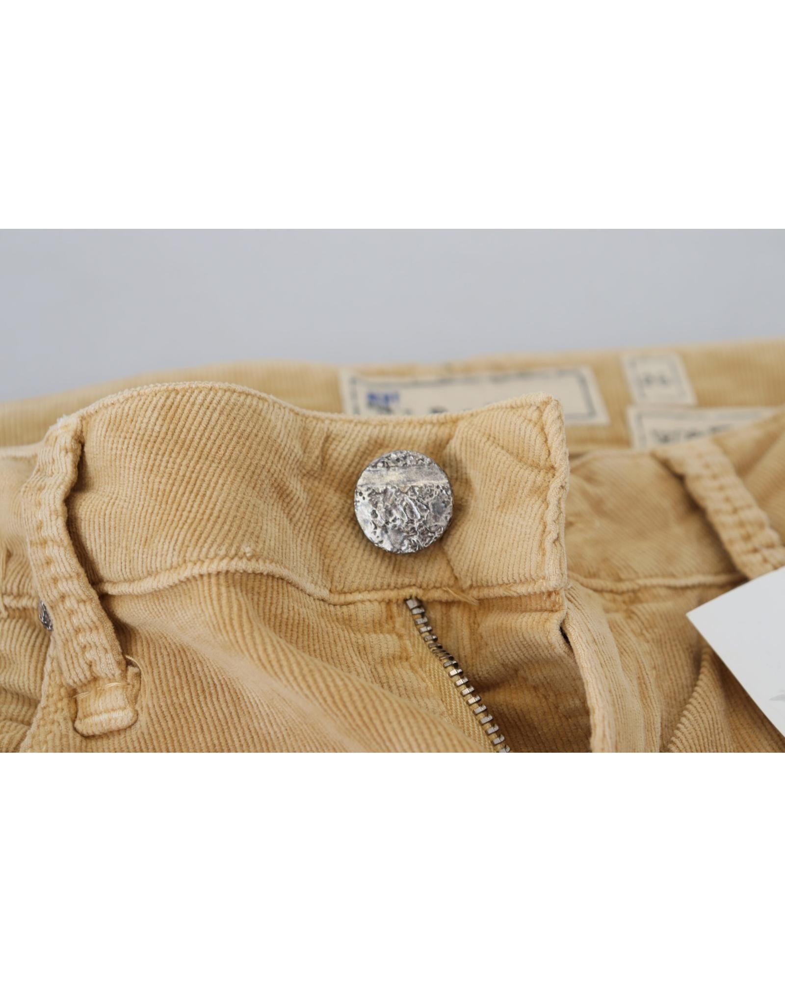 Authentic ACHT Skinny Jeans with Low Waist Corduroy Design W26 US Women 5