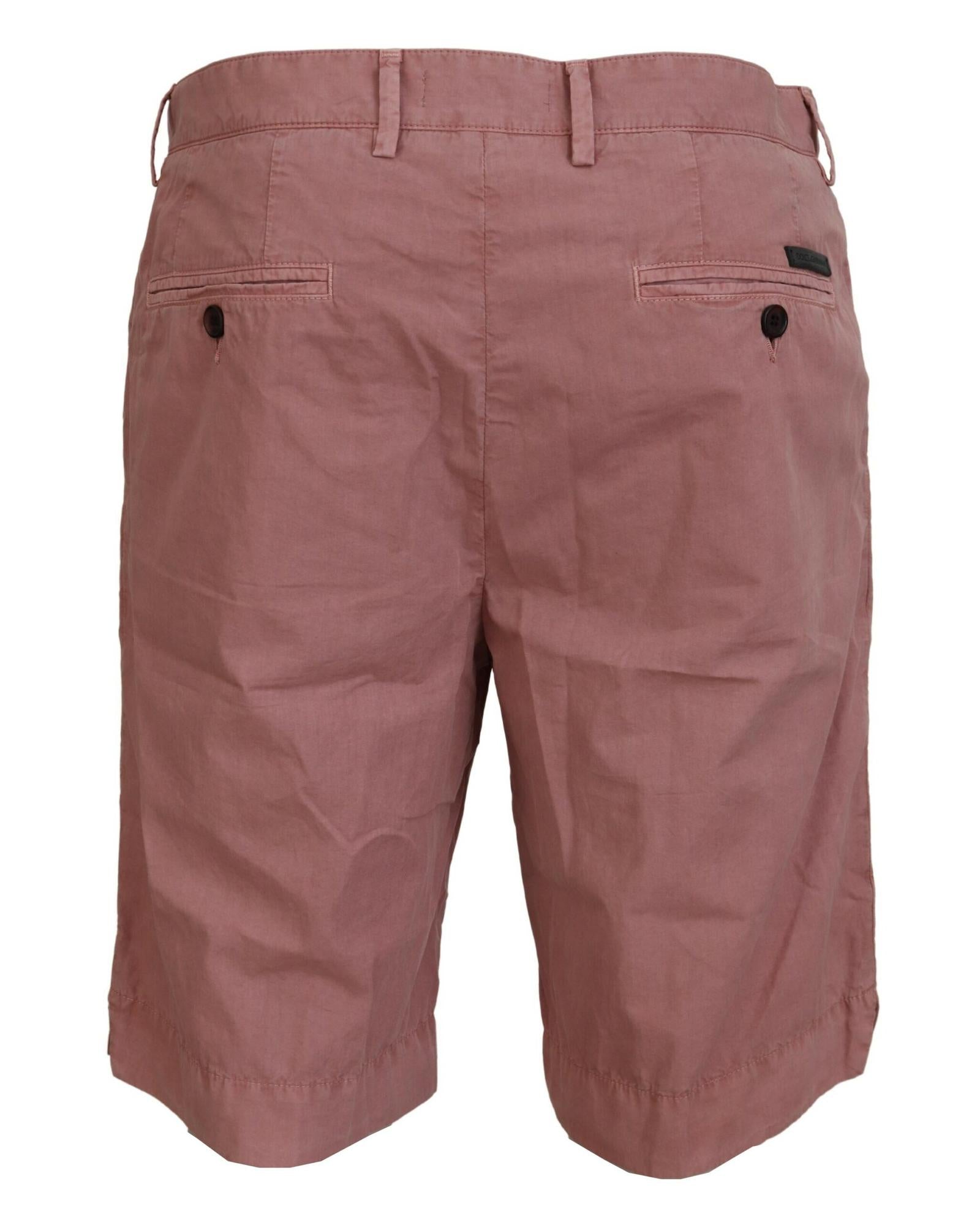 100% Authentic Dolce & Gabbana Chino Shorts 46 IT Men 5