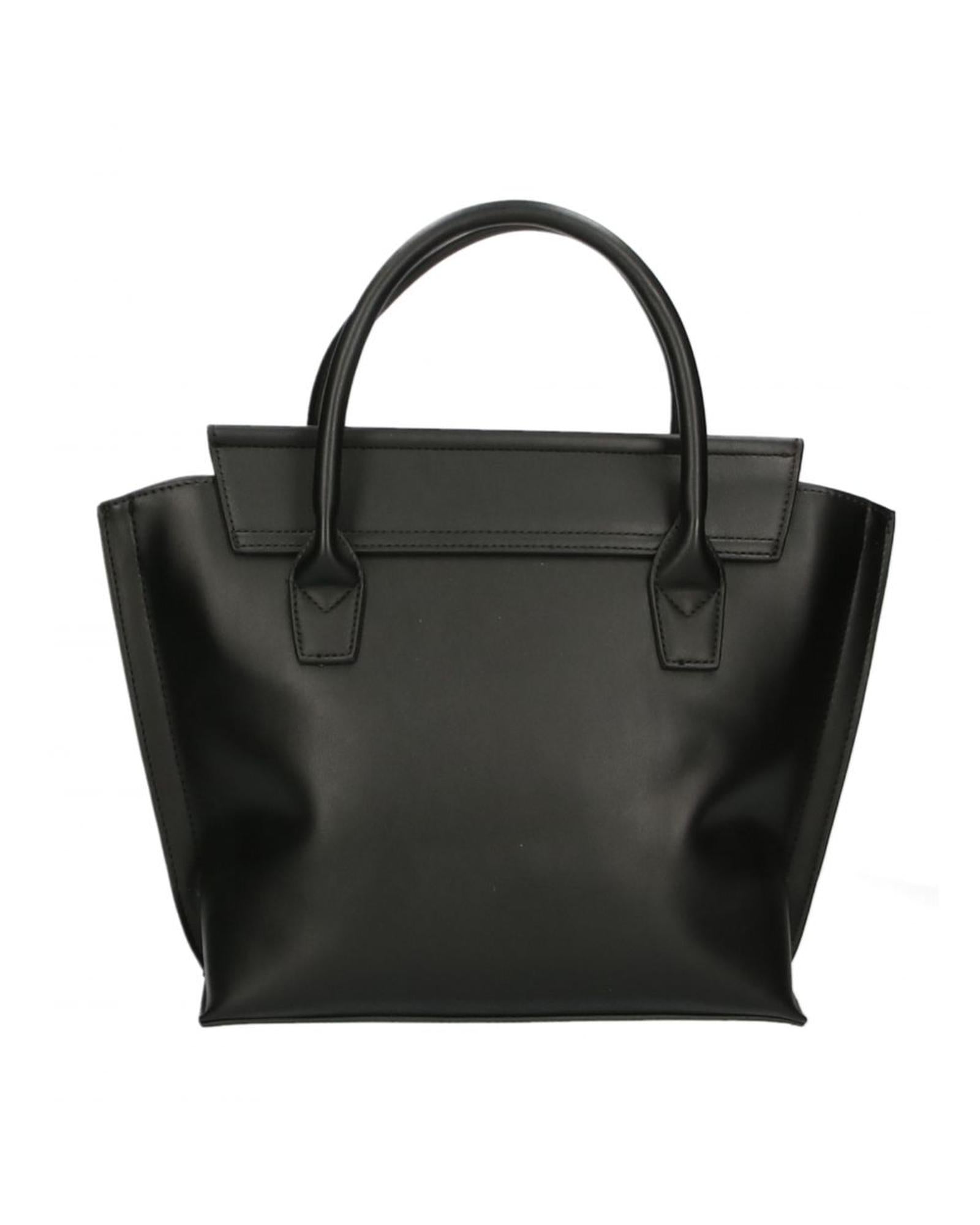 Plein Sport Logo Handbag with Magnetic Closure One Size Women