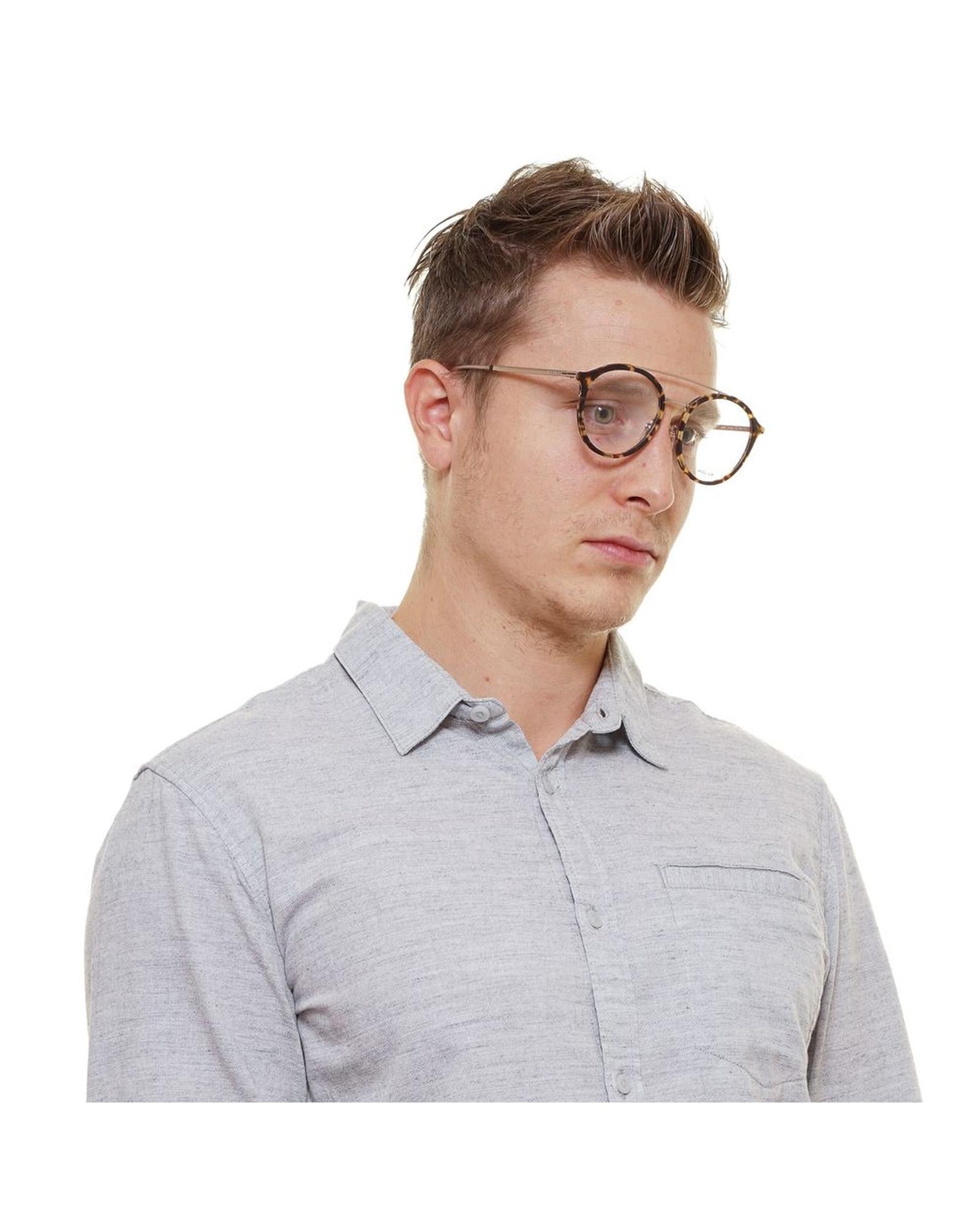 Police Men's Brown  Optical Frames - One Size 4