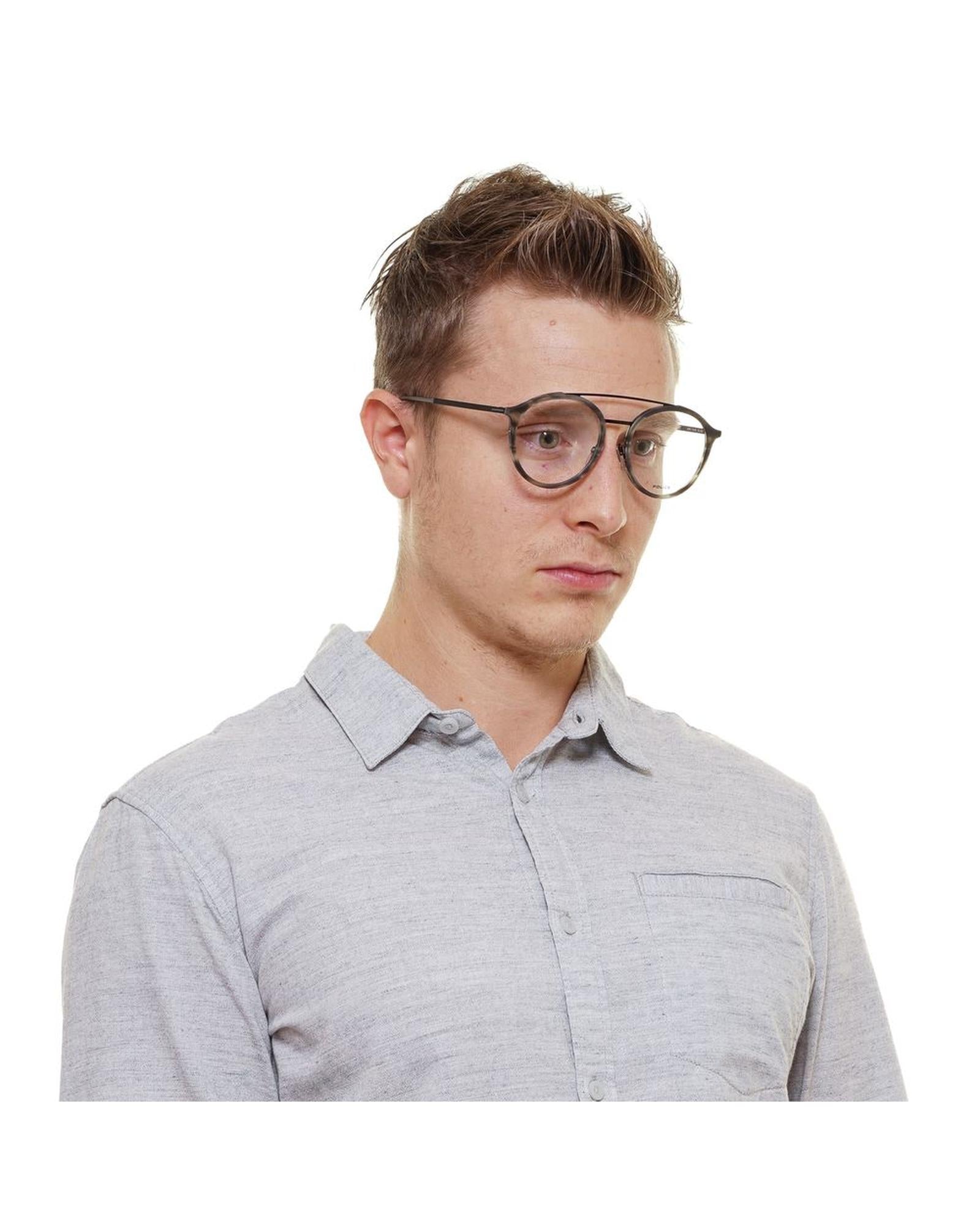 Police Men's Gray  Optical Frames - One Size 4