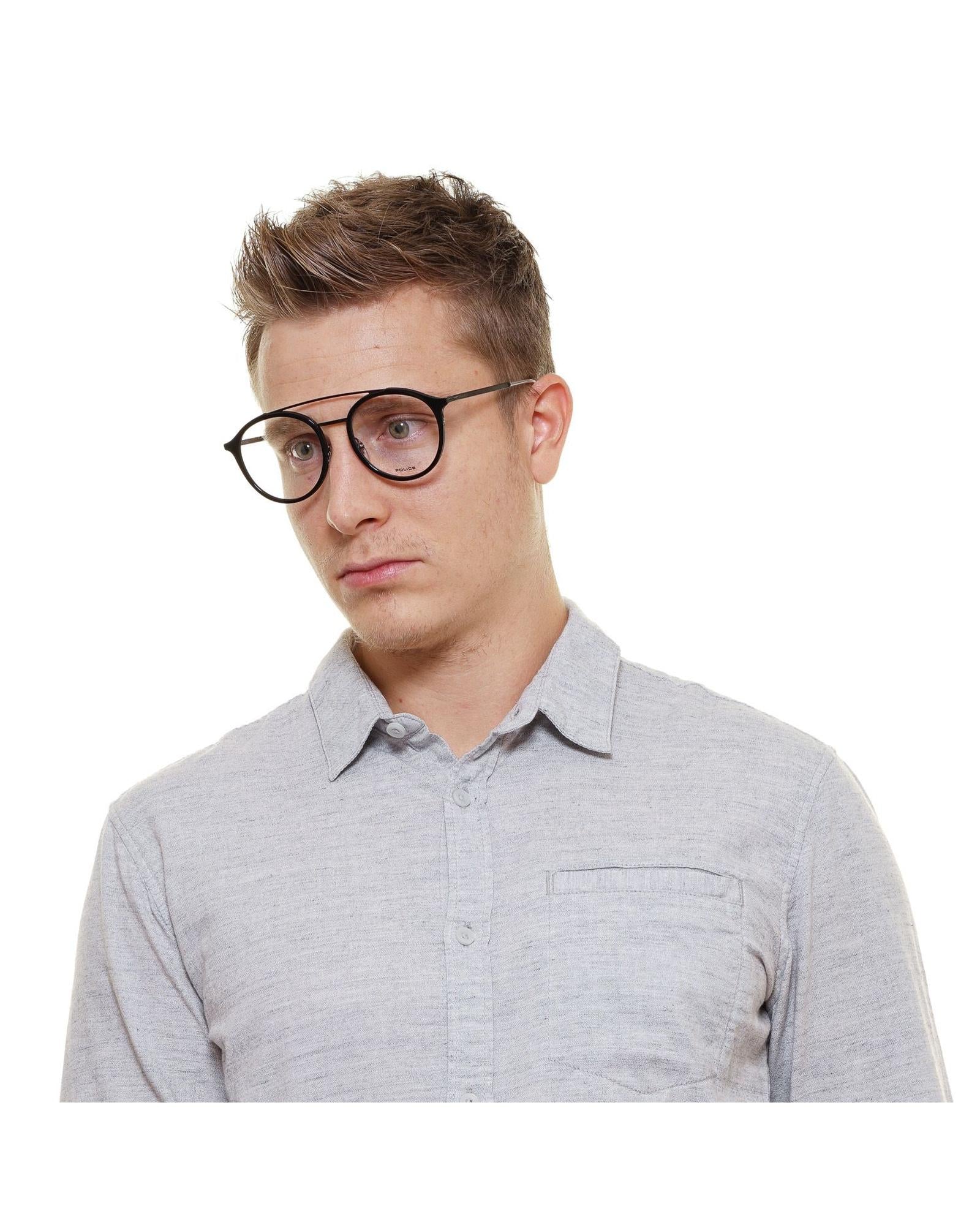 Police Men's Black  Optical Frames - One Size 4