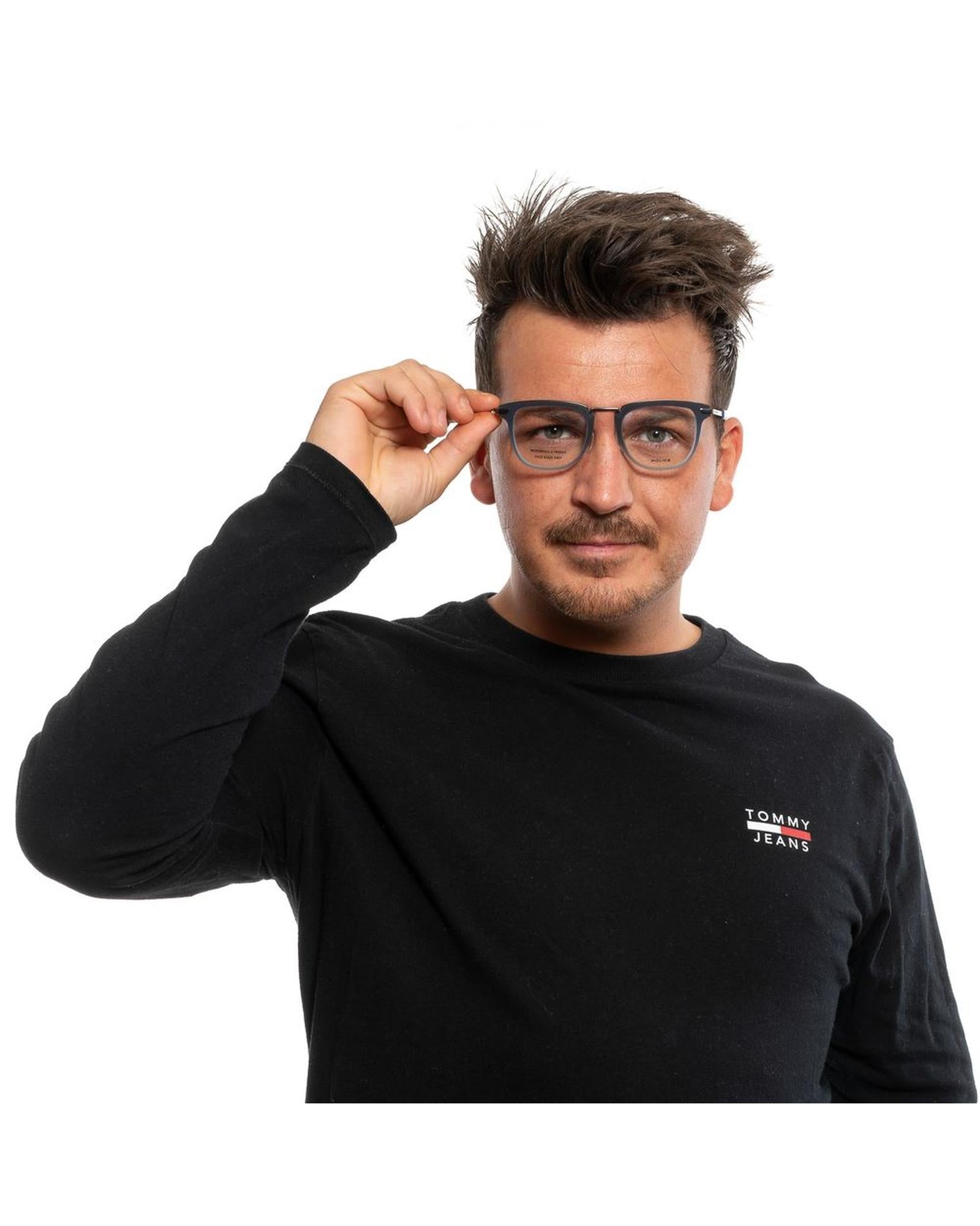 Police Men's Gray  Optical Frames - One Size 4