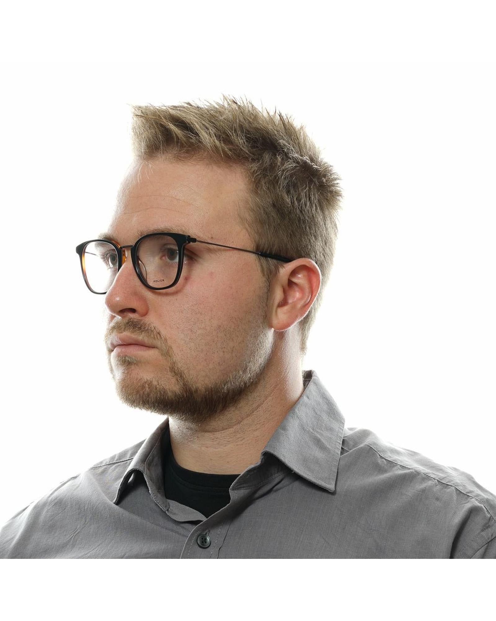 Police Men's Black  Optical Frames - One Size 4