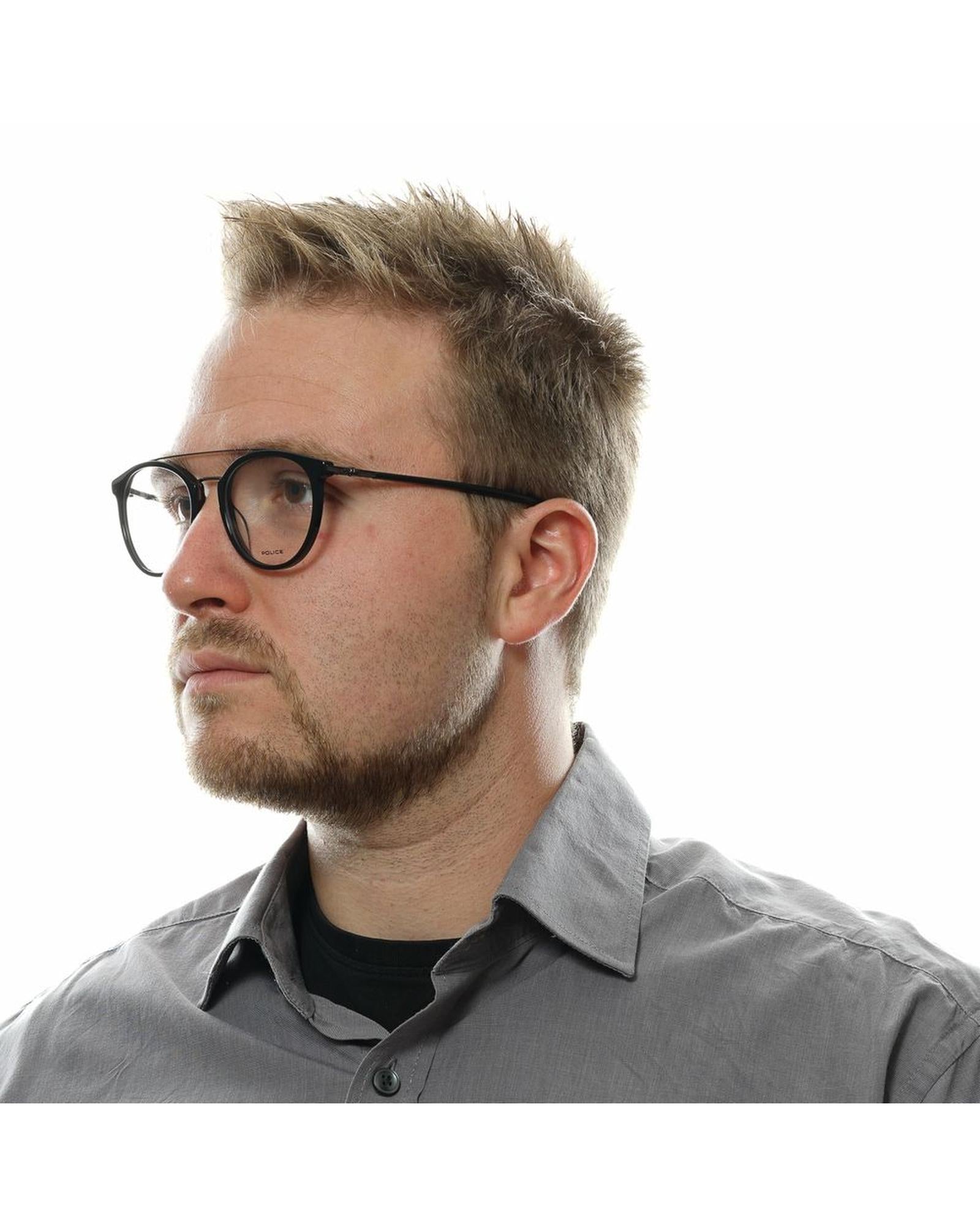 Police Men's Black  Optical Frames - One Size 4